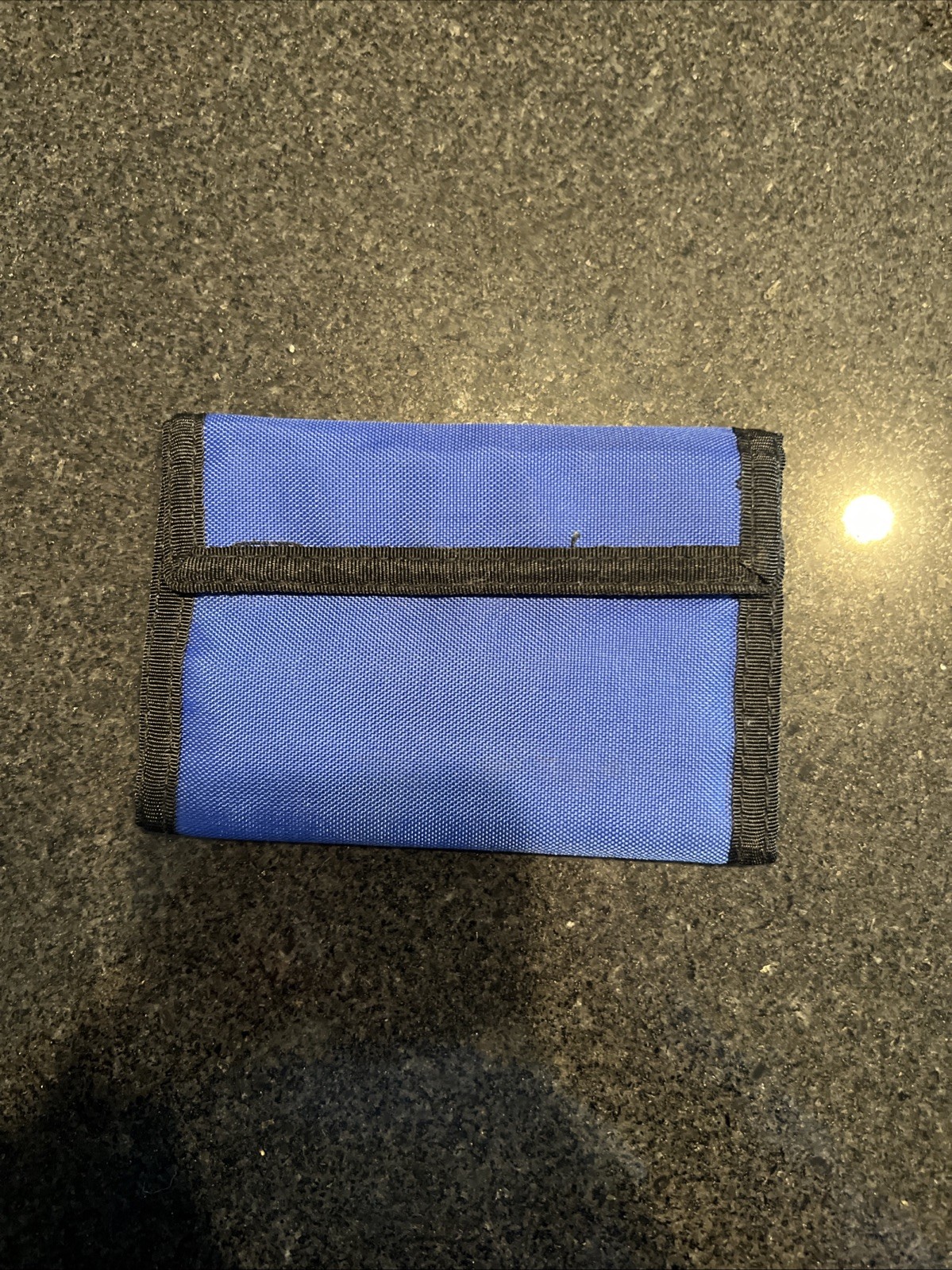 Official Nintendo 64 N64 Promotional Blue Wallet Promo NEW Blue/Black Inside