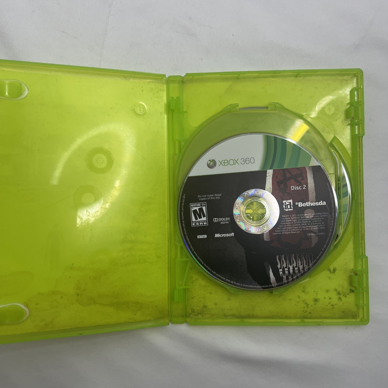 Rage (Microsoft Xbox 360, 2011)