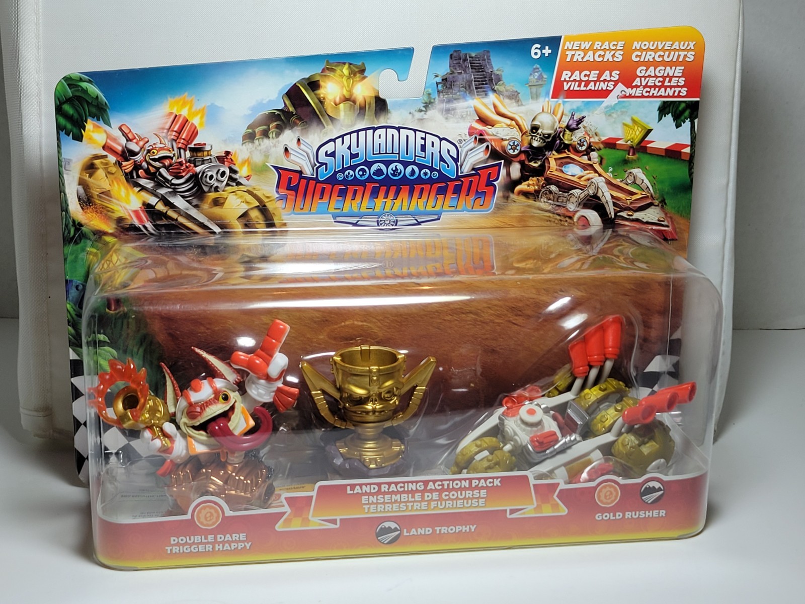 Skylanders Superchargers Land Racing Action Pack: Double Dare Trigger Happy New