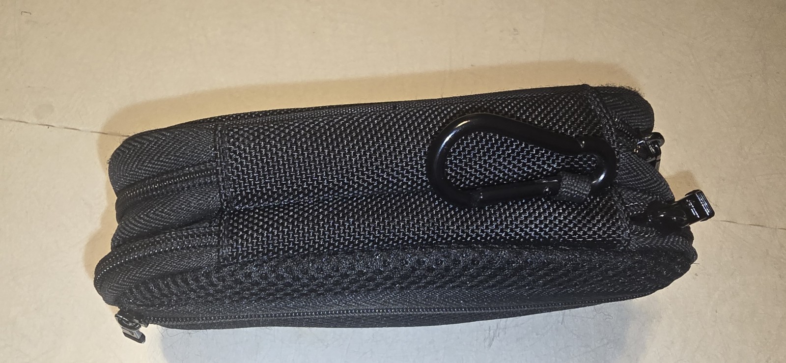 PSP Black Nylon Zippered Padded Carrying Case for Sony PSP Console