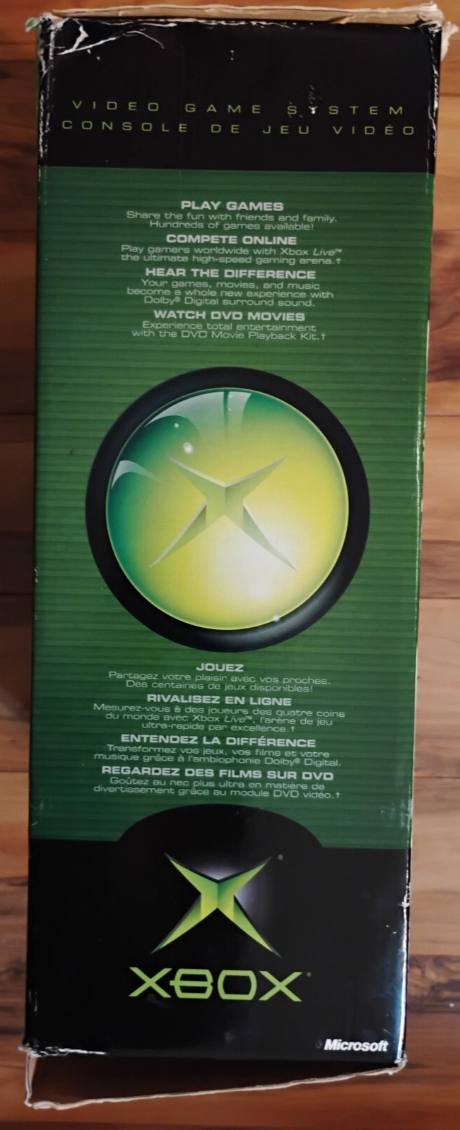 Microsoft Xbox: Translucent Blue System CIB Complete Box Great Shape Ice Variant