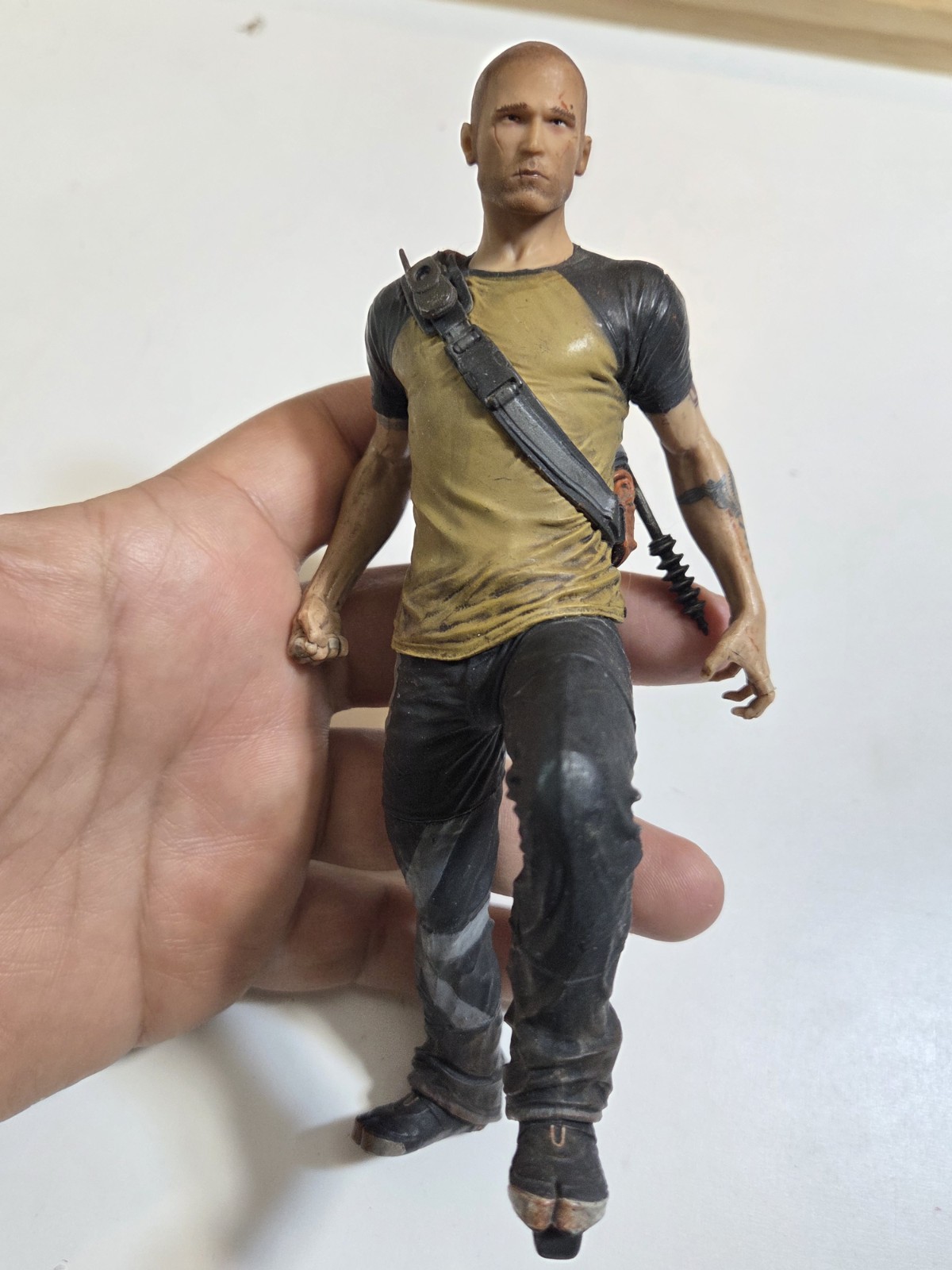 Infamous 2 Cole McGrath Hero Ed. Figure Statue 2011 SCEA PS3 No Platform 8″ C76
