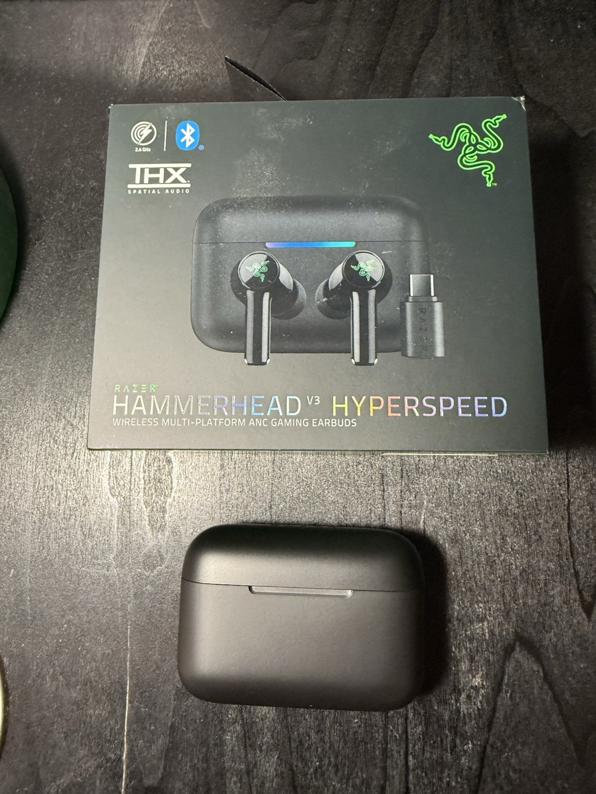 Razer Hammerhead V3 HyperSpeed Wireless Multi-Platform ANC In-Ear Earbuds