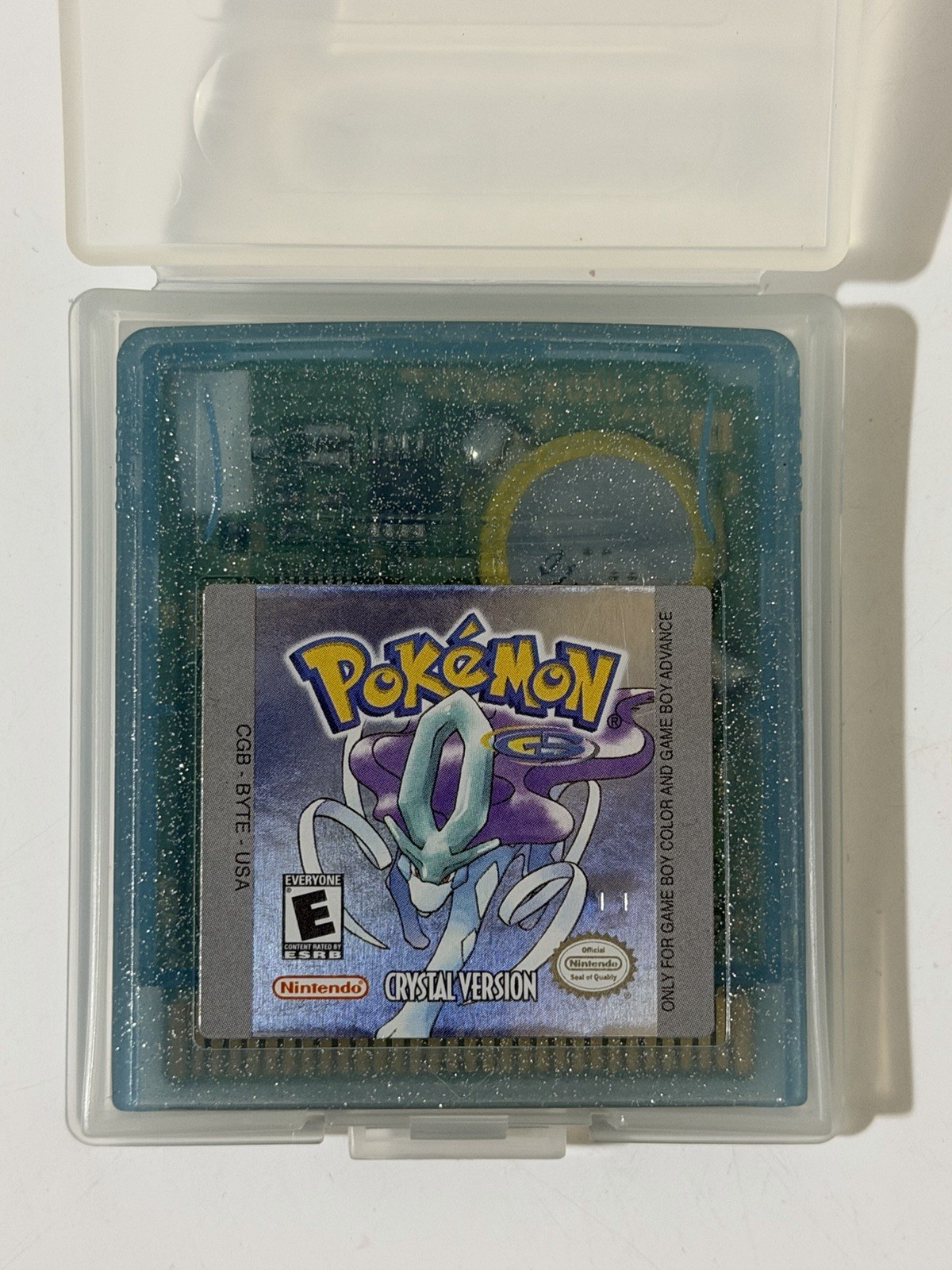 Pokemon Crystal Version (Game Boy Color) Authentic With Case Tested Works
