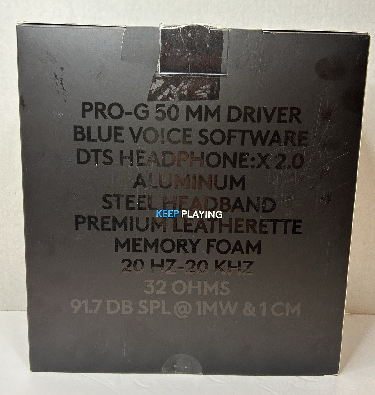 Logitech PRO X USB Gaming Headset Wired Black for PC, Xbox, PS5, PS4-Open Box