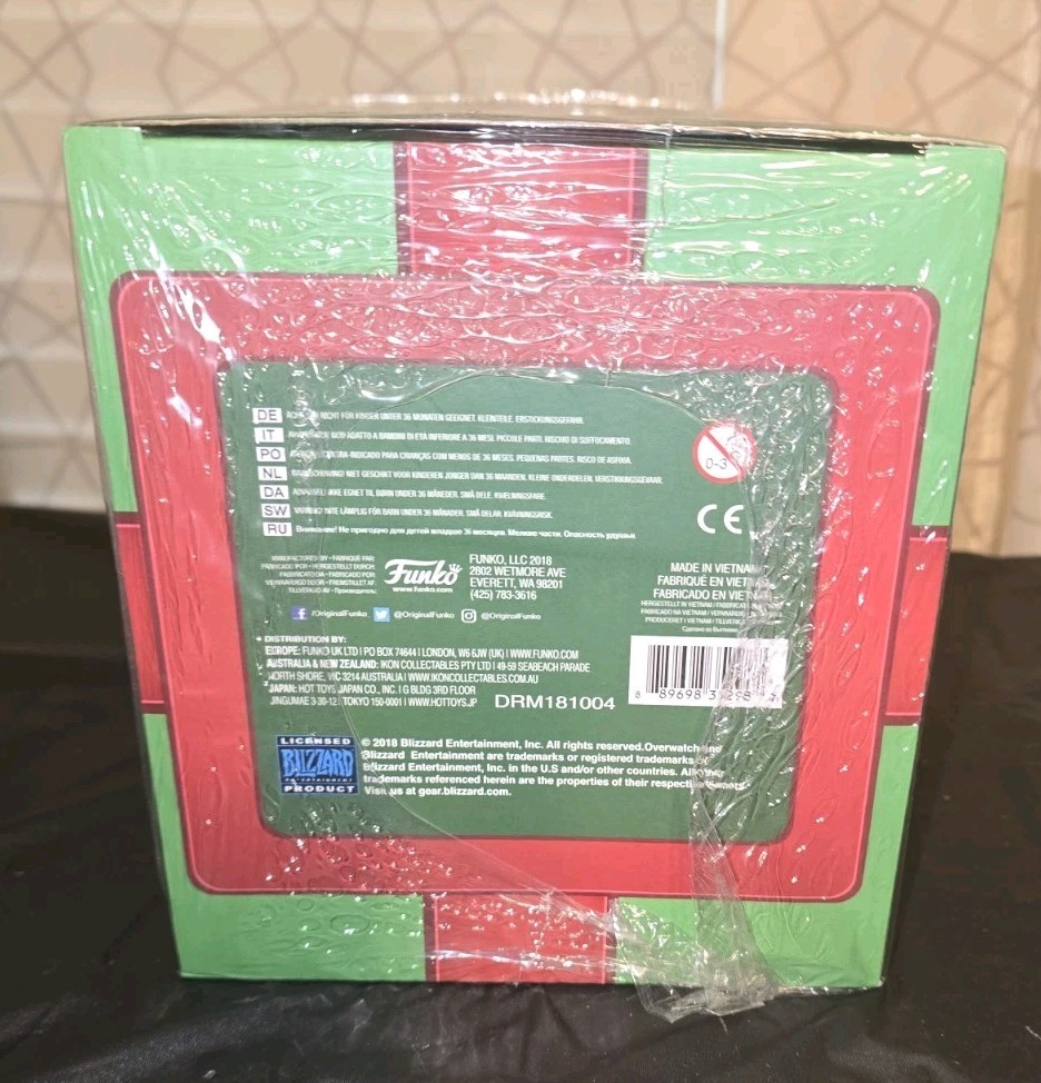 Funko Pop 2018 Overwatch Winter Wonderland Sealed Box Blizzard Entertainment