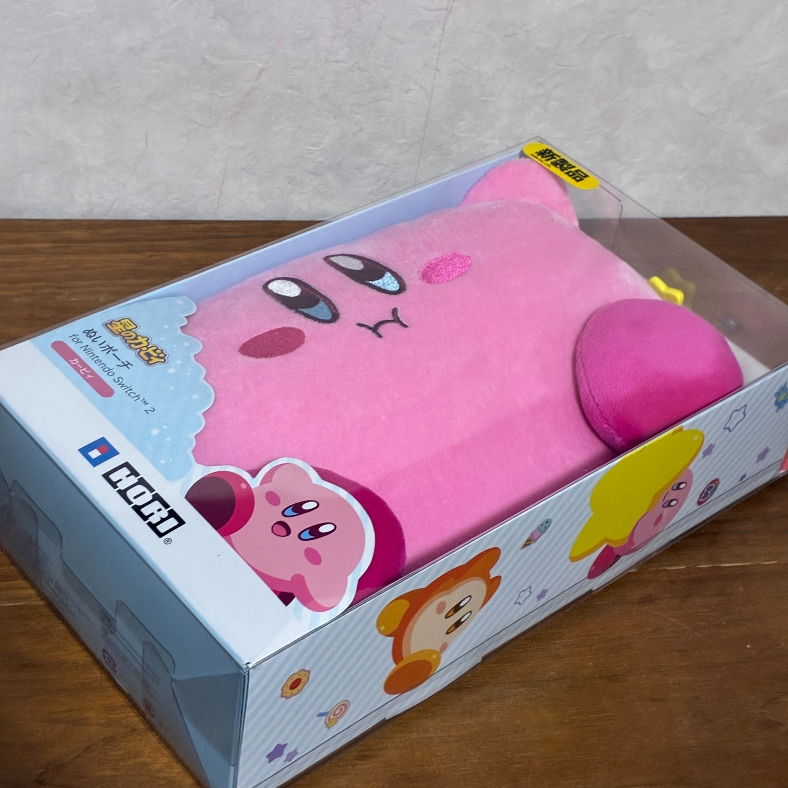 Kirby Plush Pouch for Nintendo Switch 2 OLED HORI 12.00″ 30.5cm Japan Limited