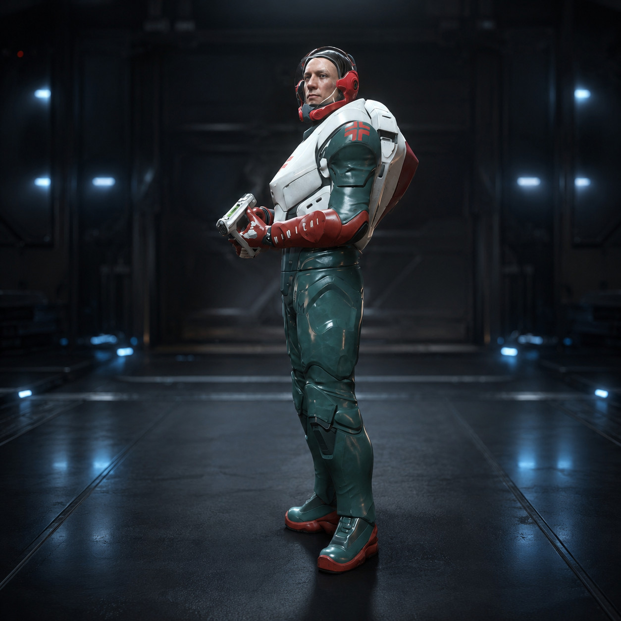 Star Citizen Chiron Medic Armor Set (Looted) – Version 4.8.3 Live