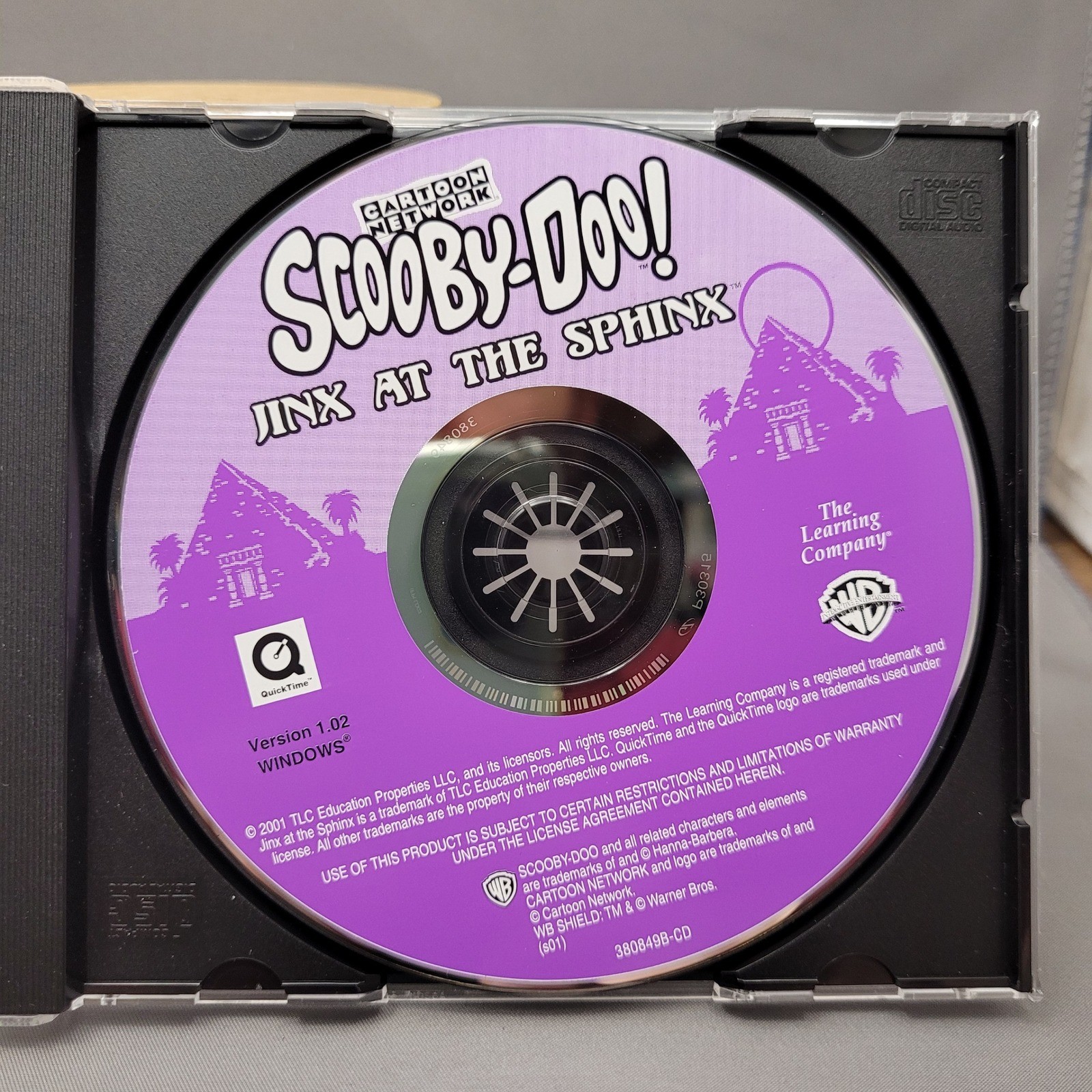Scooby-Doo! Jinx at the Sphinx by The Learning Company (PC CD-ROM, 2004)