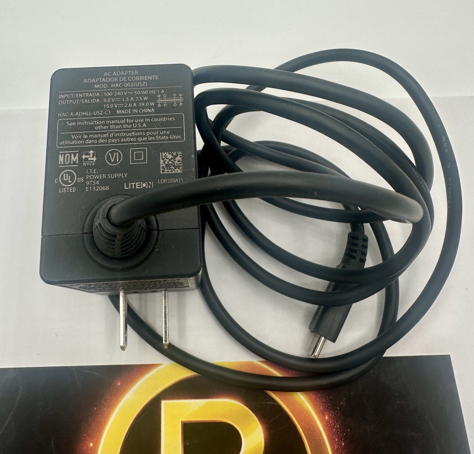 Original Nintendo Switch AC Adapter Power wall Charger wall HAC-002