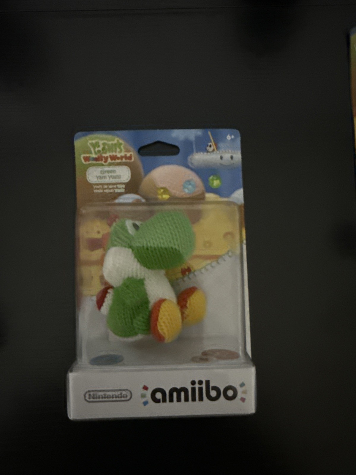 Yarn Yoshi Amiibo Lot Set x3 Light Blue Green Pink Nintendo Yoshi’s Woolly World