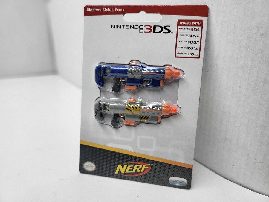 2 NEW NERF BLASTERS STYLUS PENS FOR NINTENDO FOR DS LITE /3DS/3DS XL /DSi/DSi XL