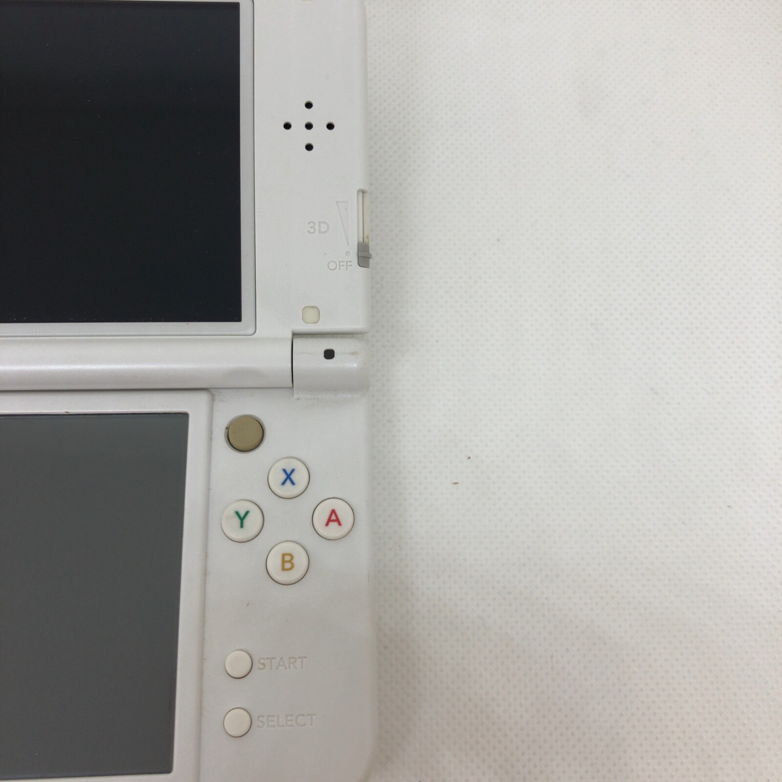 DUAL IPS New Nintendo 3DS XL LL Pearl White Console Japan Used Box #J233