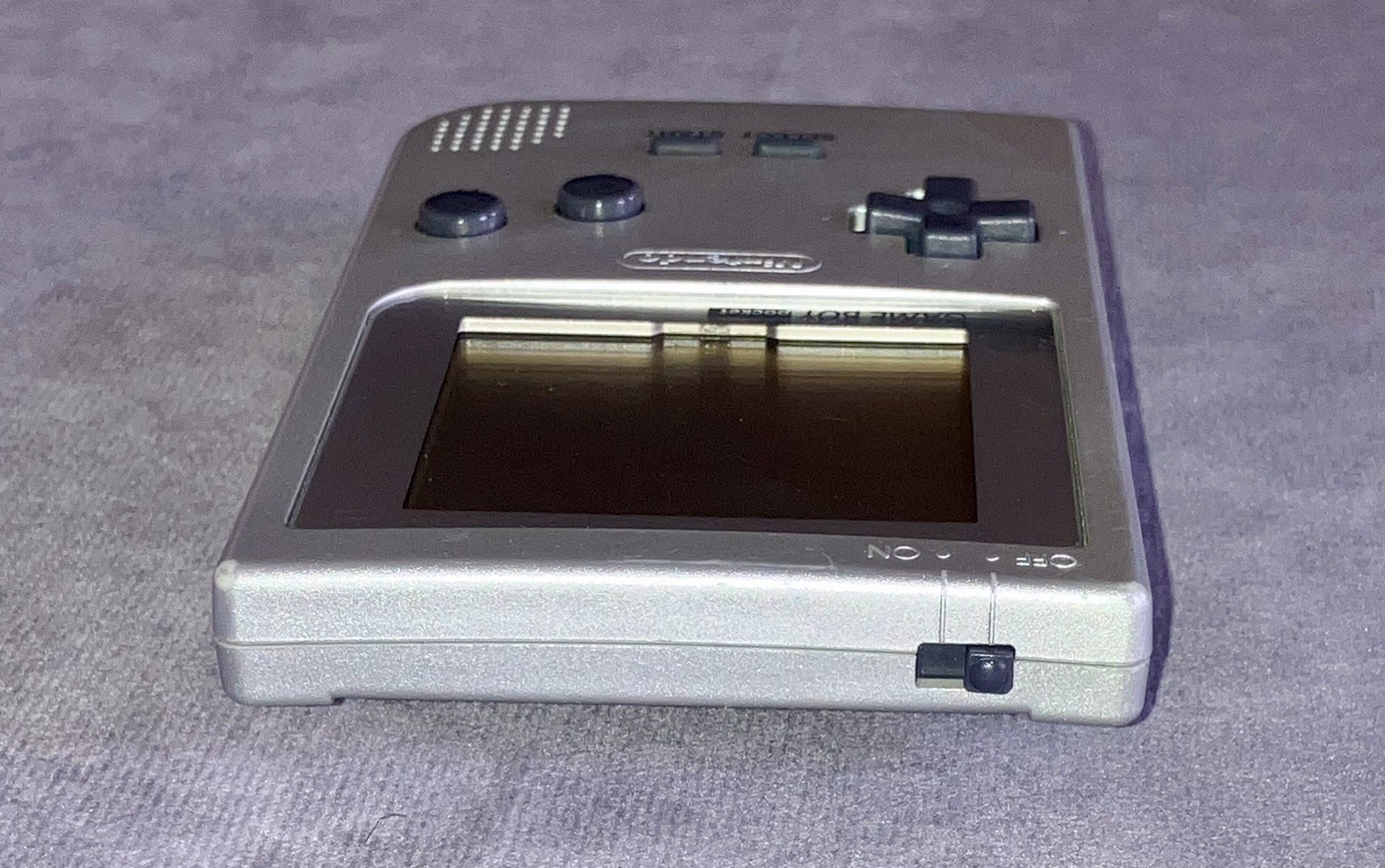 Nintendo Game Boy Pocket Silver Tested And Working Handheld Console MGB-001
