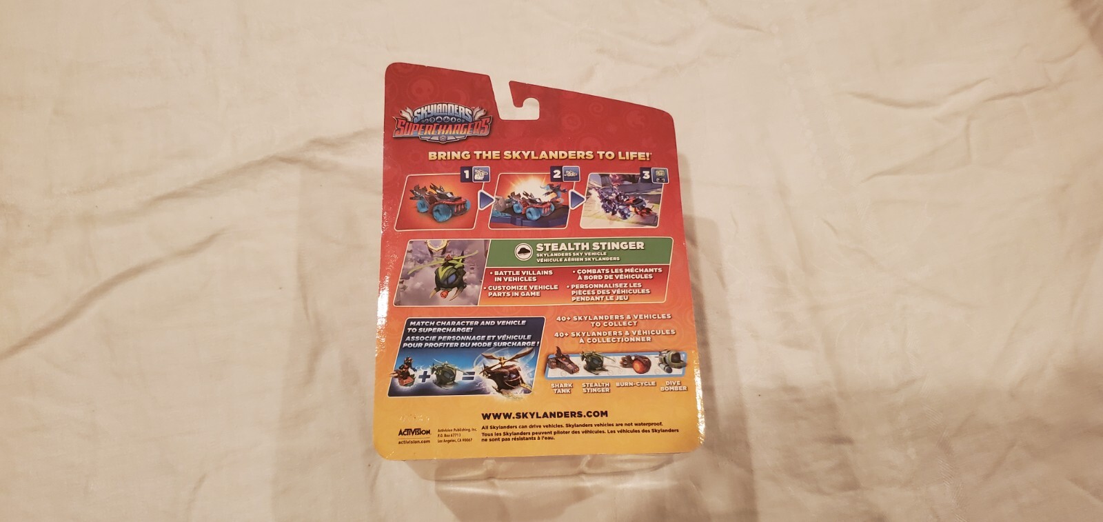Skylanders SuperChargers Nitro Stealth Stinger Target Xbox One PS4 Wii