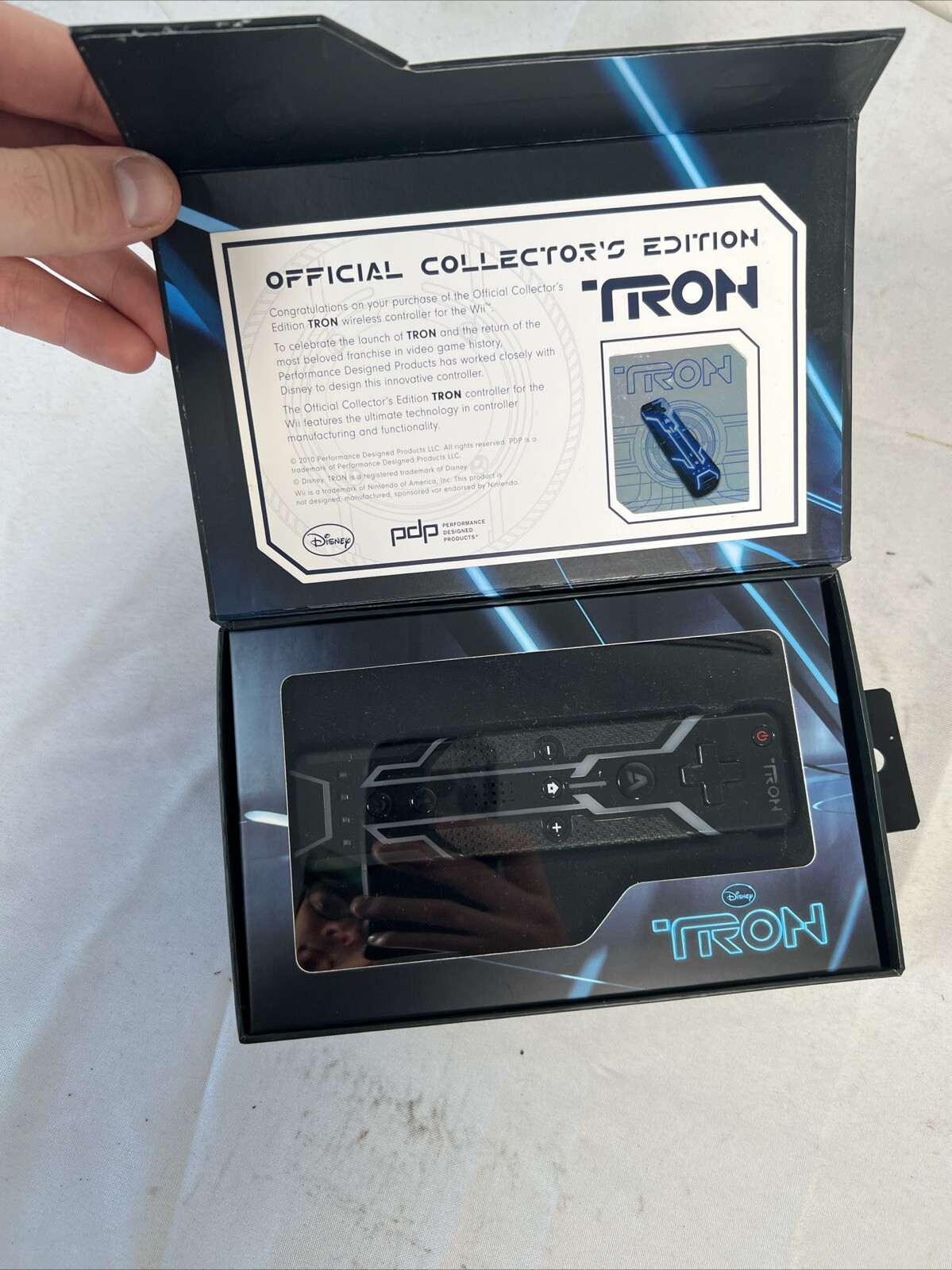 Disney Tron Wii Remote Collectors Edition #5663/20000 Rare