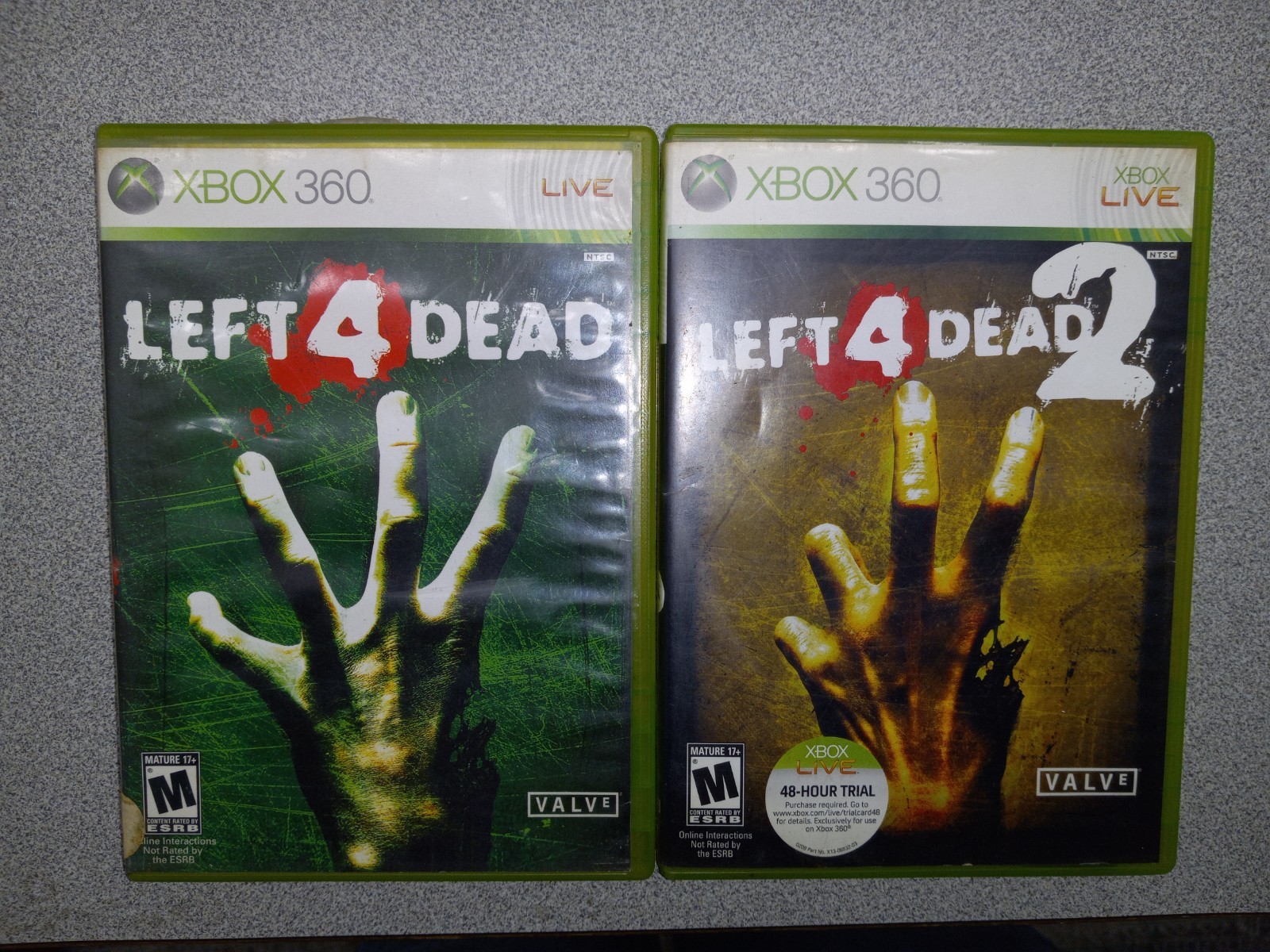 left 4 dead 1 and 2 xbox 360
