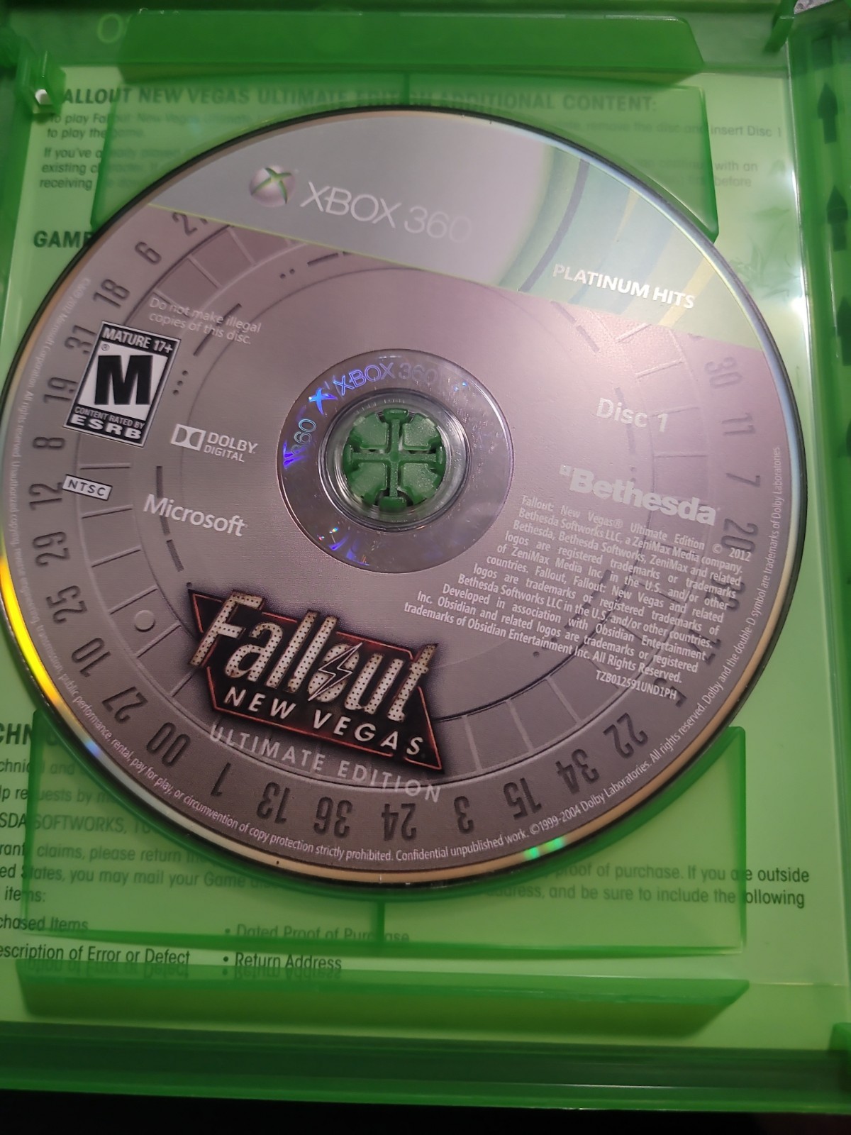 Fallout: New Vegas [Ultimate Edition] (Microsoft Xbox 360, 2012)