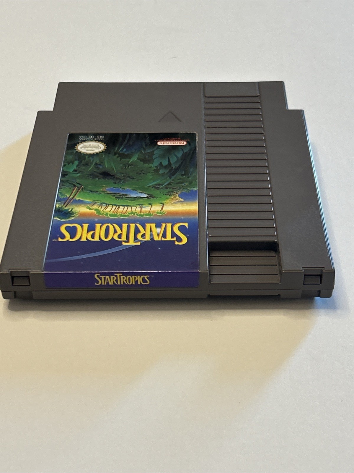 StarTropics – Nintendo NES (1990) – Complete in Box (CIB) W/ Box Manual Letter