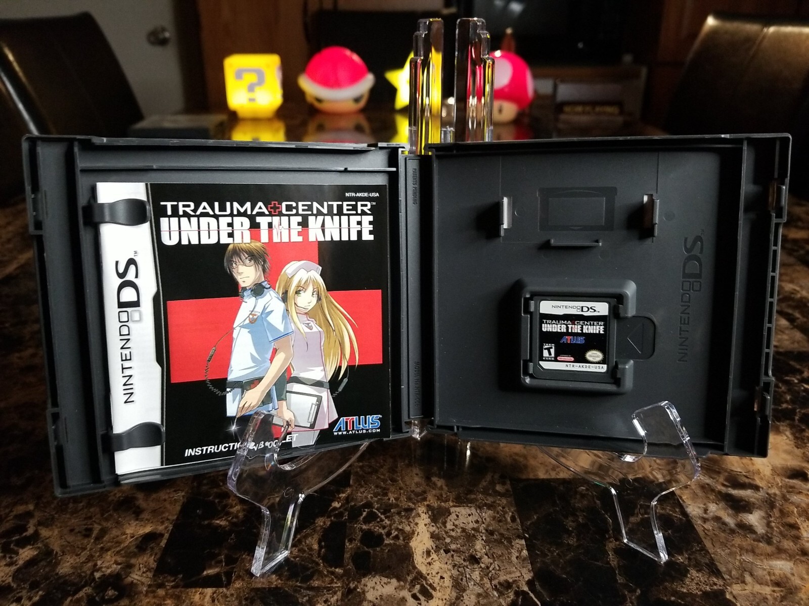 TRAUMA CENTER UNDER THE KNIFE COMPLETE NINTENDO 2004 DS ALTUS 2005 CIB 1 OWNER!