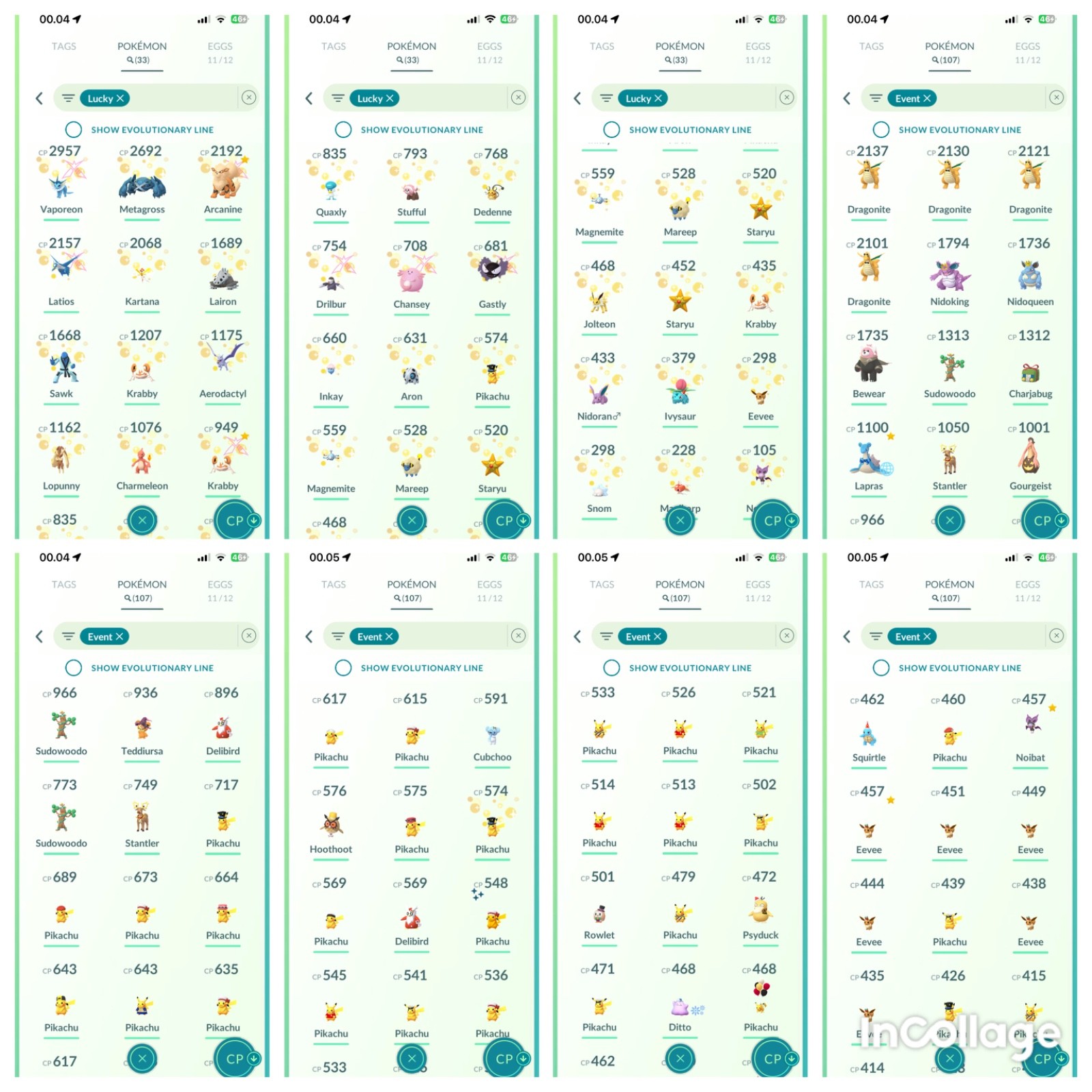 Poke AccGo|Lvl65|266 Legendaries|208 Shinies|Instan Deliver 24/7