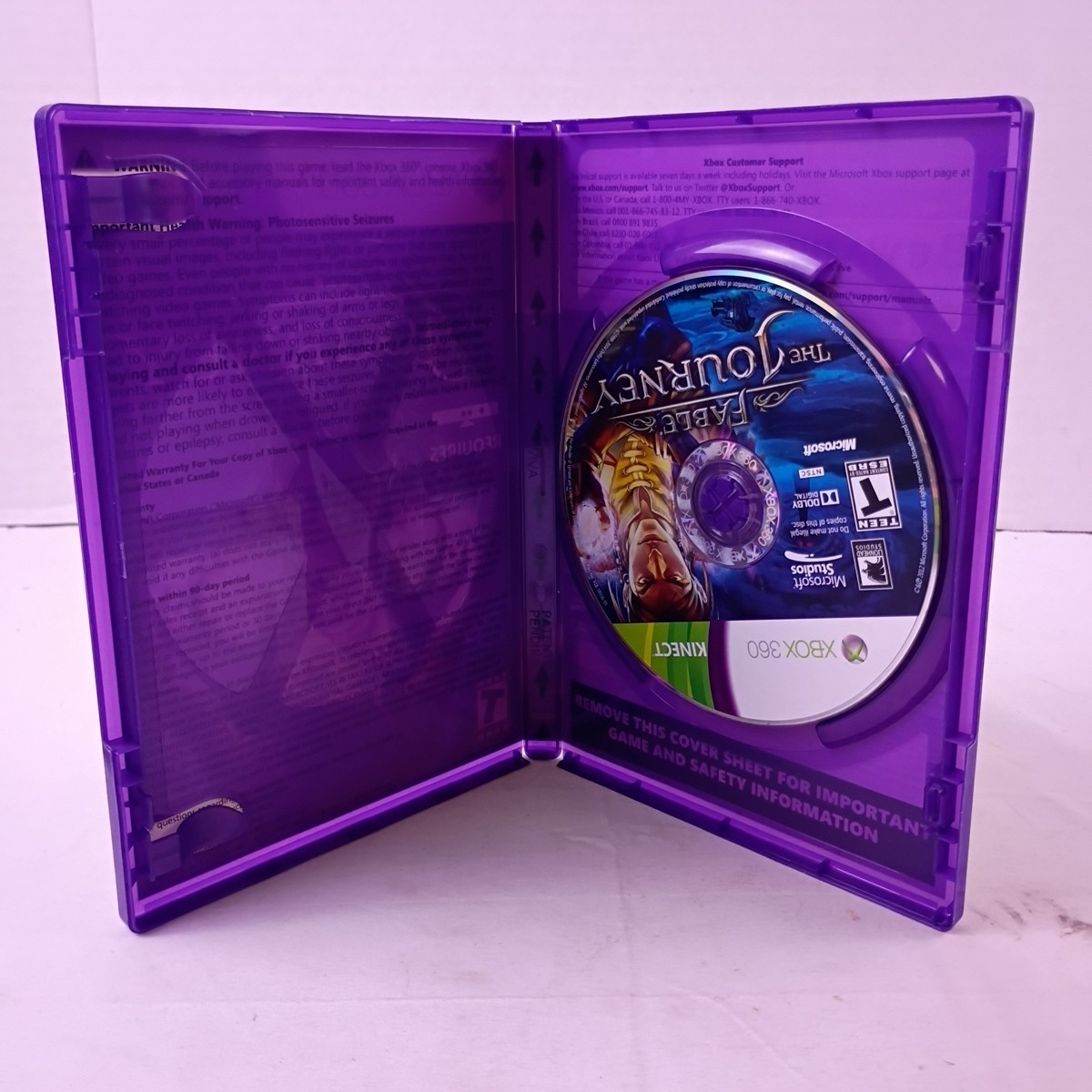 Microsoft Xbox 360 Video Game Bundle Dishonored, Reckoning, Fable, Two Worlds