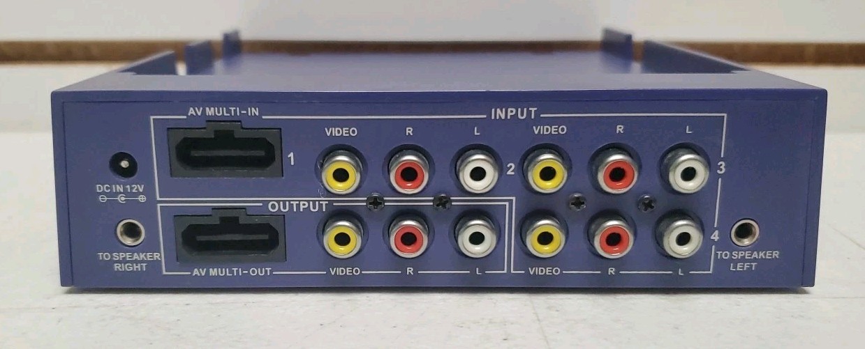 Intec Sound System Speakers & Dock for Nintendo GameCube, Tested – No W/AV Cable