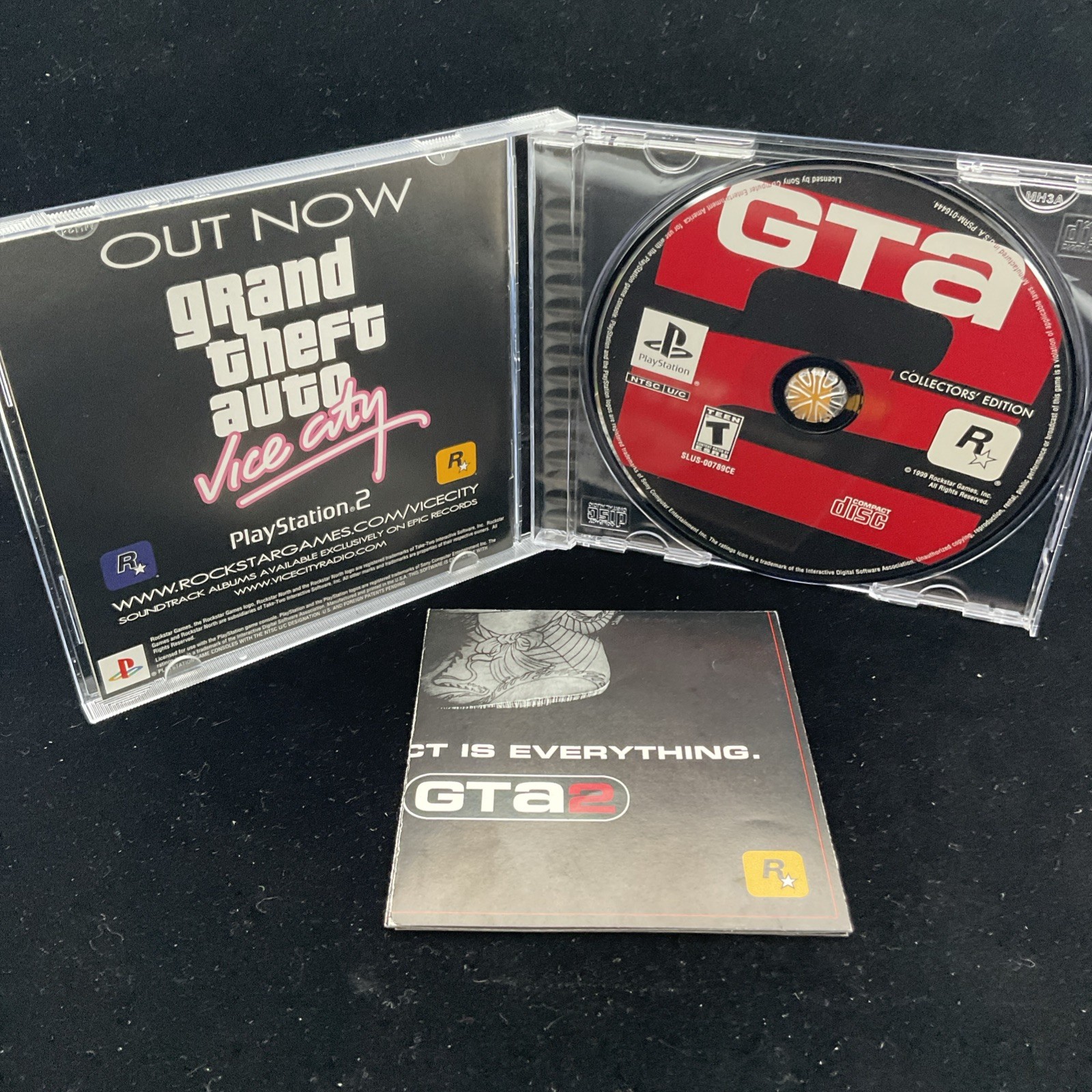 Grand Theft Auto Collectors’ Edition (PS1) Tested & CIB W/Map Clean 1YR Warranty