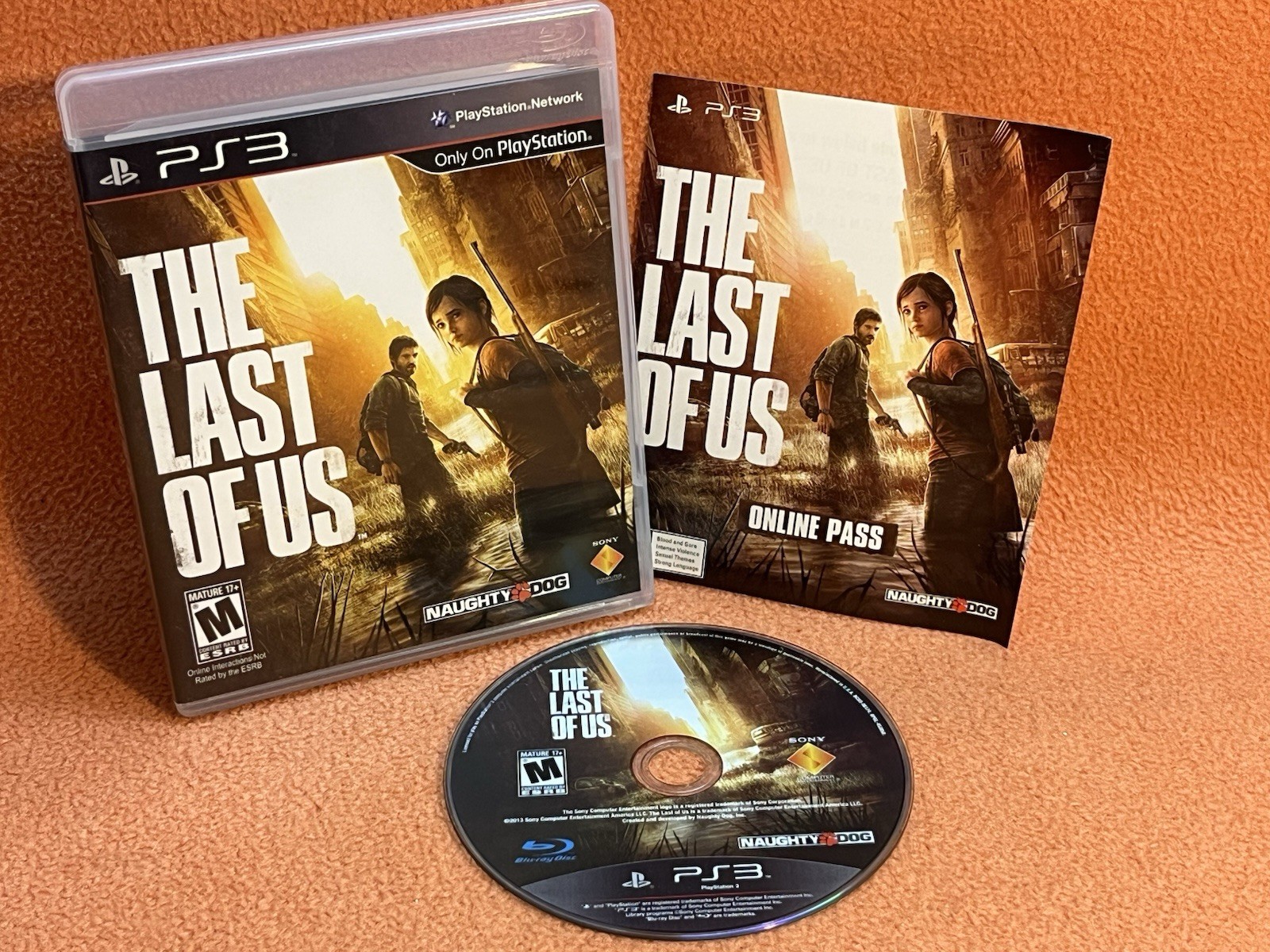 The Last of Us Sony PlayStation 3 PS3 Game Case & Insert!