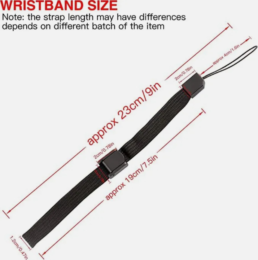 2PK Wrist Strap for Nintendo Wii Universal Remote Replacement Wristlet Wristband