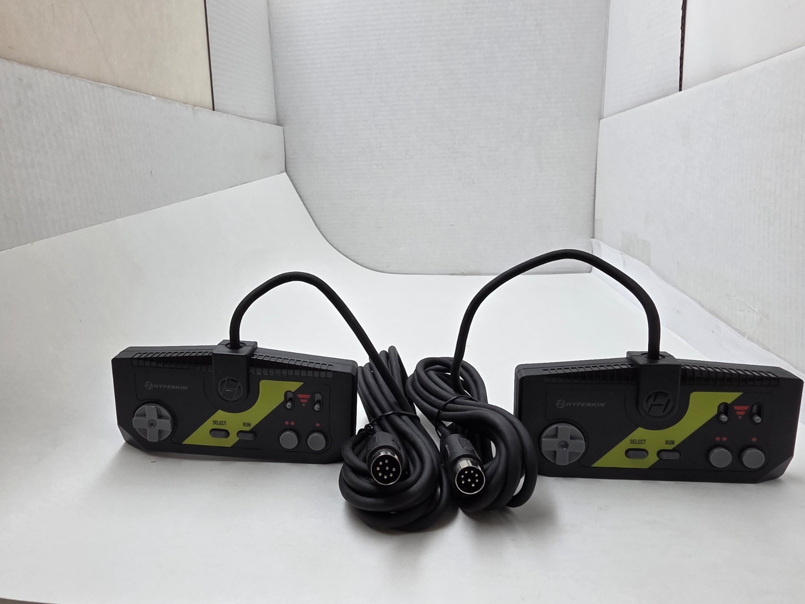 2 NEW Turbo Grafx 16 Pads Controllers for Turbografx-16 W/ 10 Ft Extra long Cord