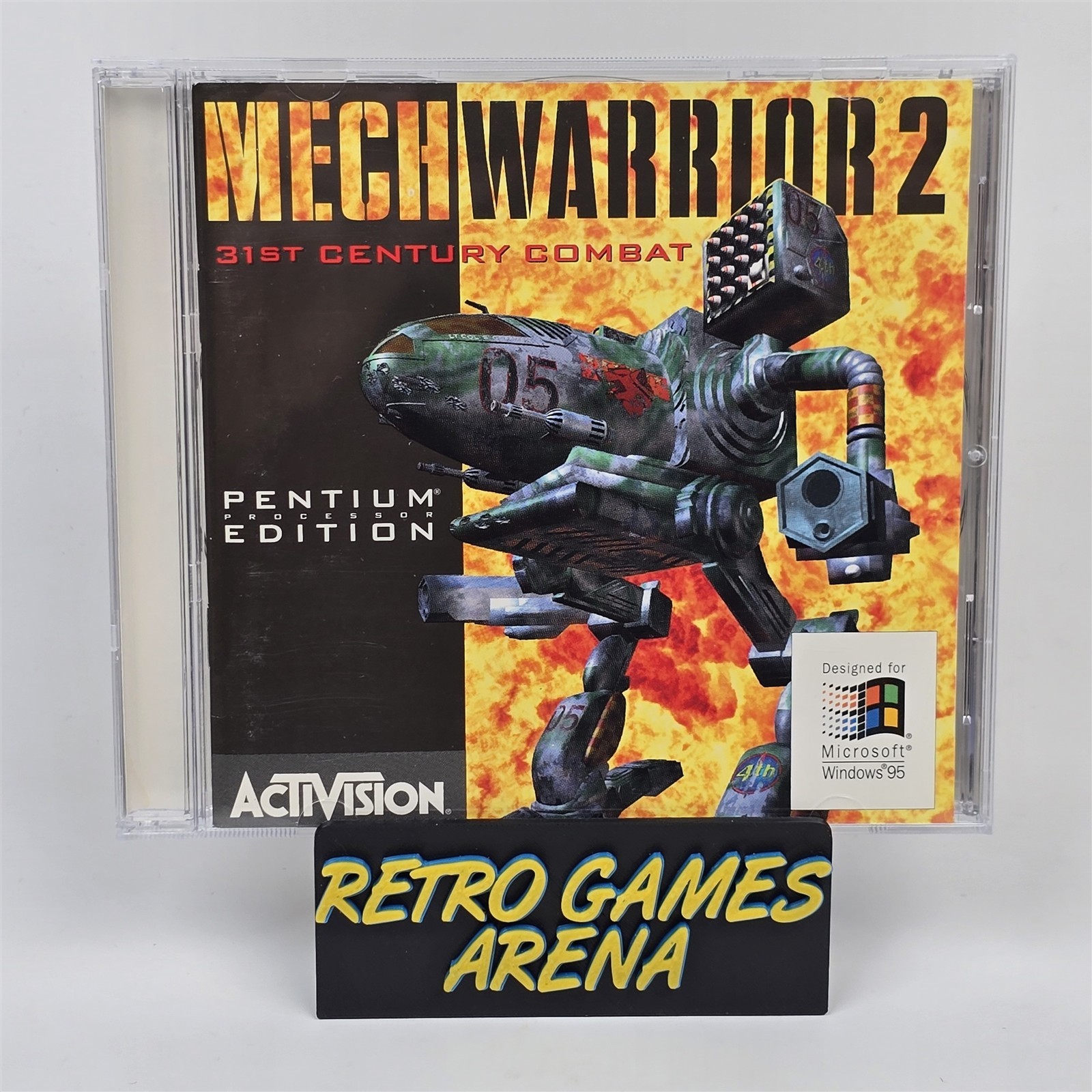 MechWarrior 2: Pentium Processor Edition (PC CD-ROM) Jewel CIB COMPLETE