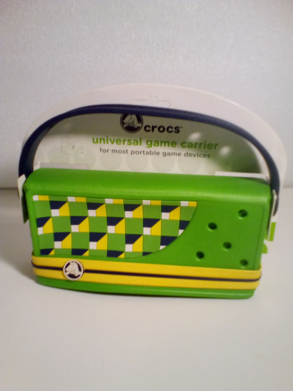 Jibbitz Crocs Universal Game Carrier for Most Portable Game Devices Lime Green