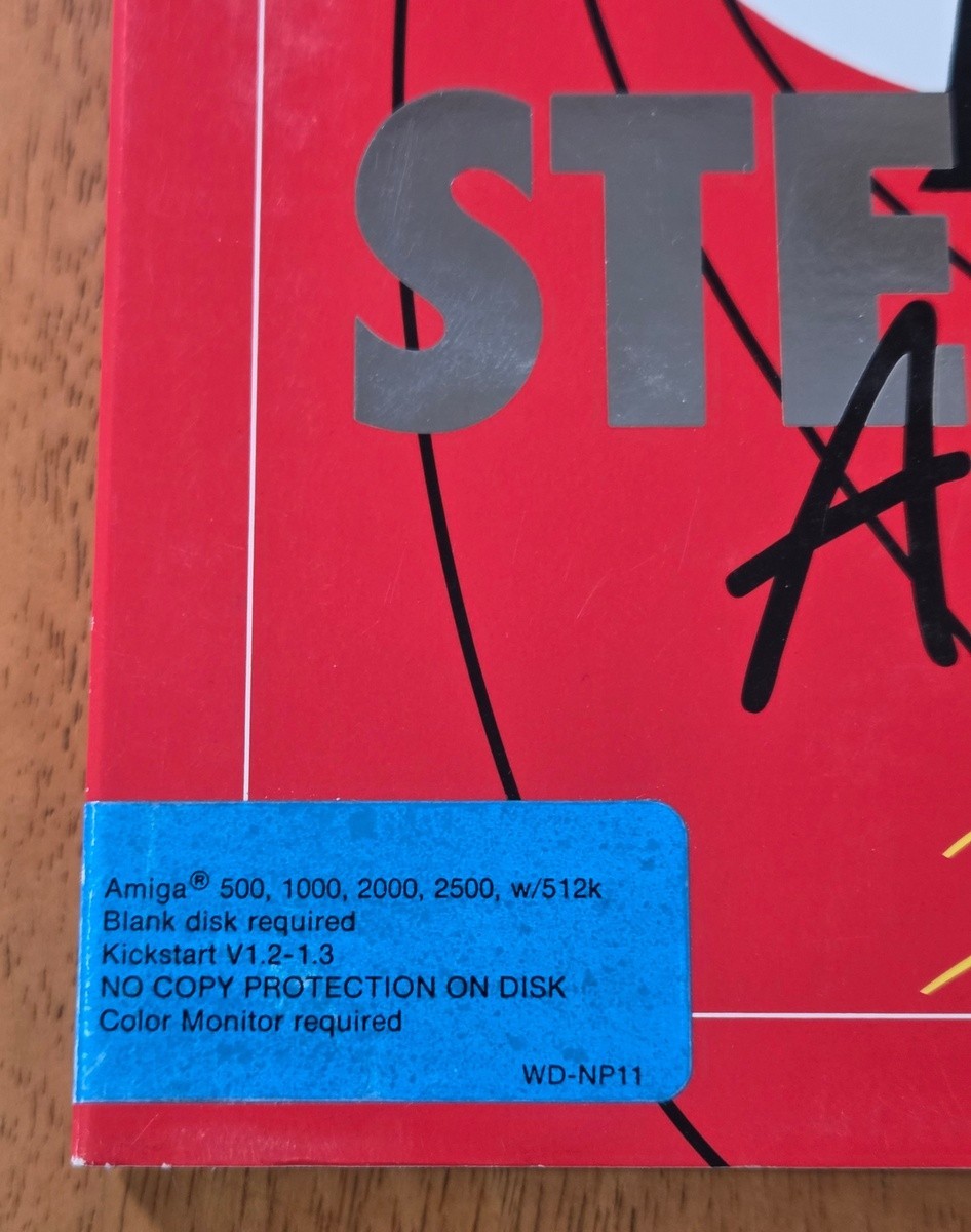 James Bond Stealth Affair Interplay Commodore Amiga Big Box Game Complete CIB