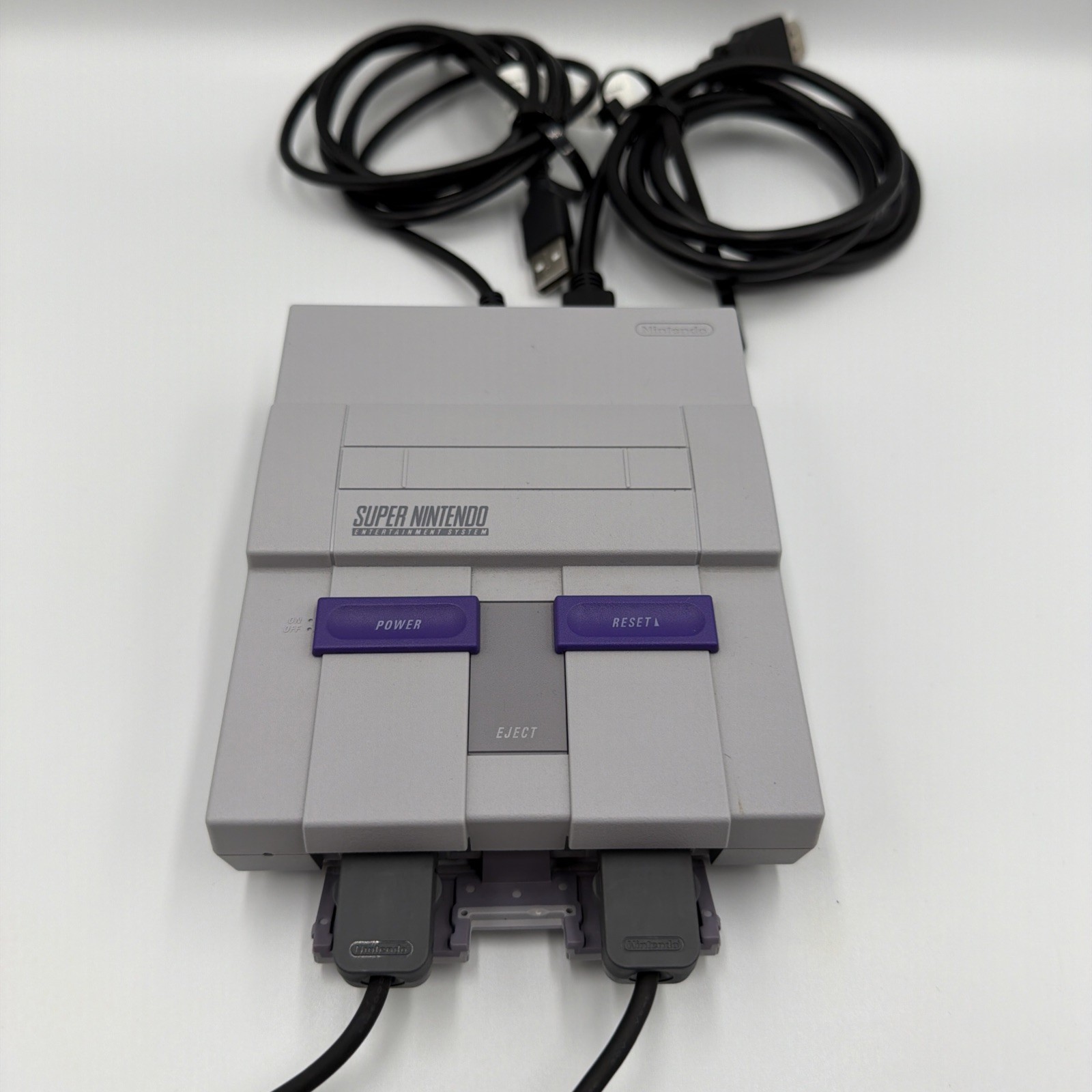 Nintendo Super NES Classic Edition Mini Console CLV-201 w/2 Controllers no box