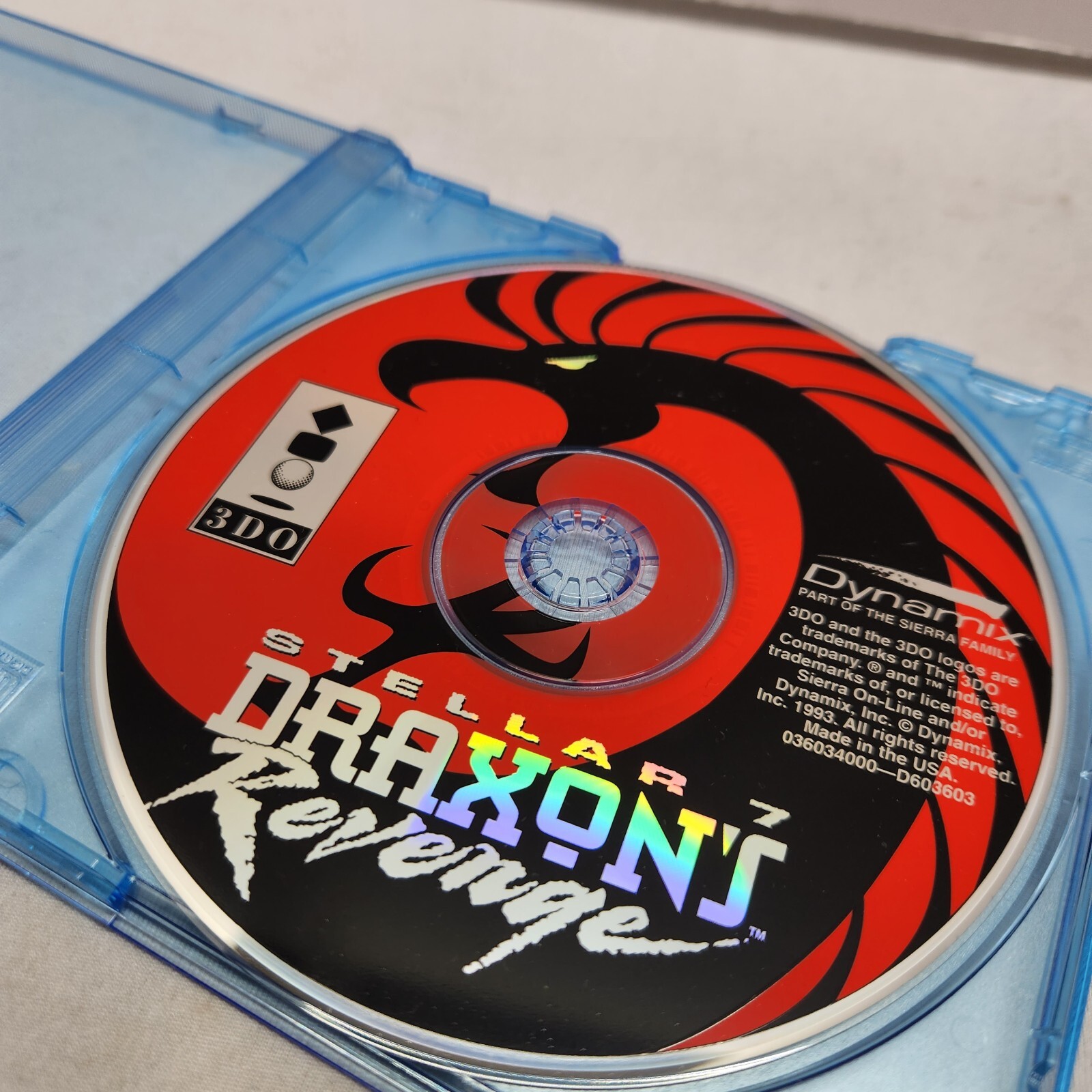 3DO Stellar 7: Draxon’s Revenge Disc Only *tested*