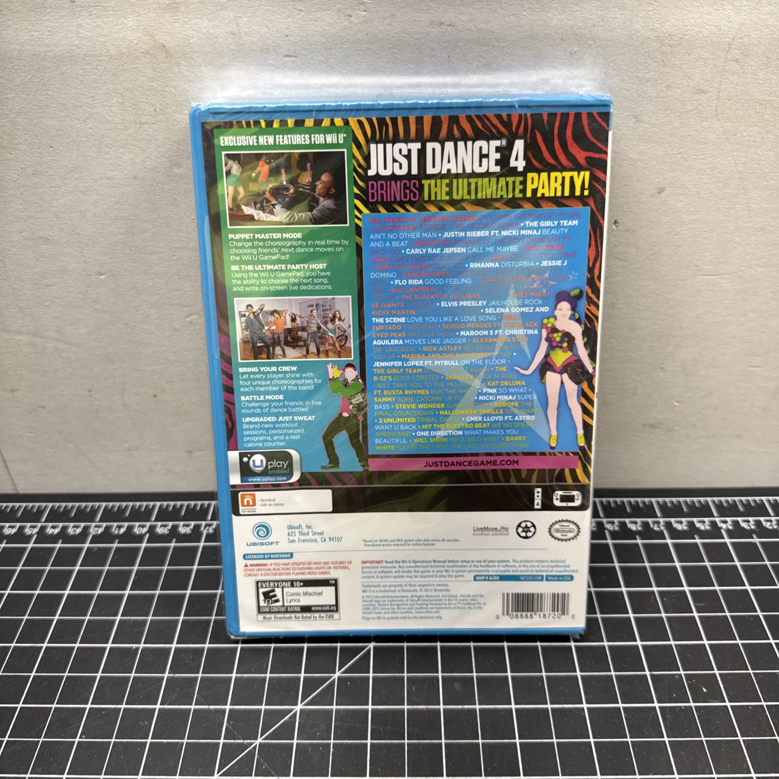 Just Dance 4 Wii U 2012 Video Game – New & Sealed