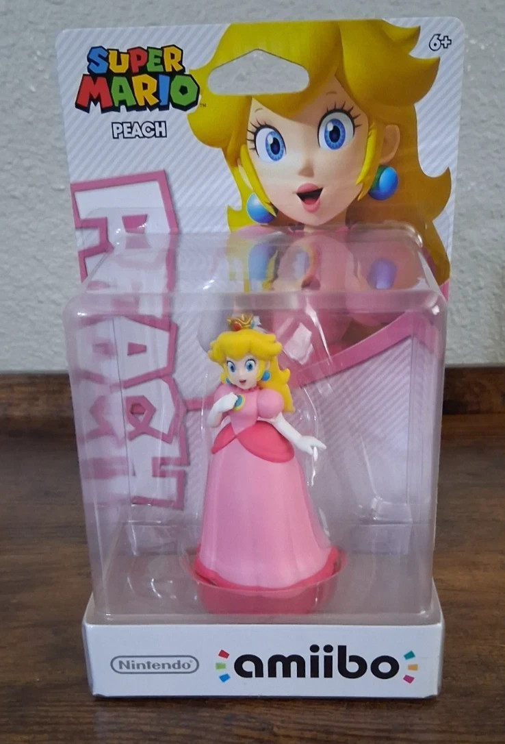 Peach Amiibo Super Mario Series Nintendo Brand New & Factory Sealed!