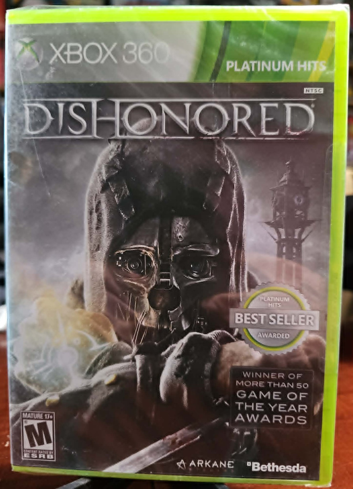 Dishonored (Microsoft Xbox 360, 2012) Brand New Sealed