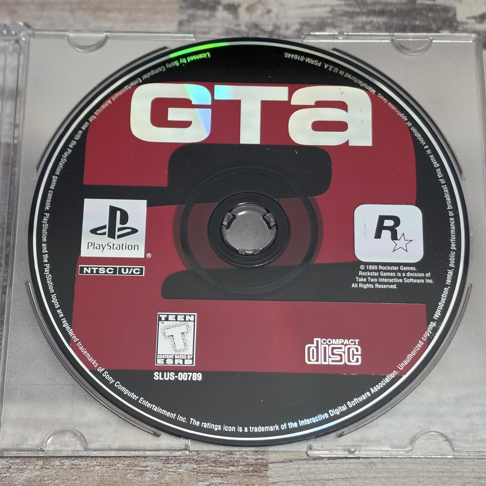 Grand Theft Auto 2 (Sony PlayStation 1 PS1) Disc Only – Free Shipping! Tested