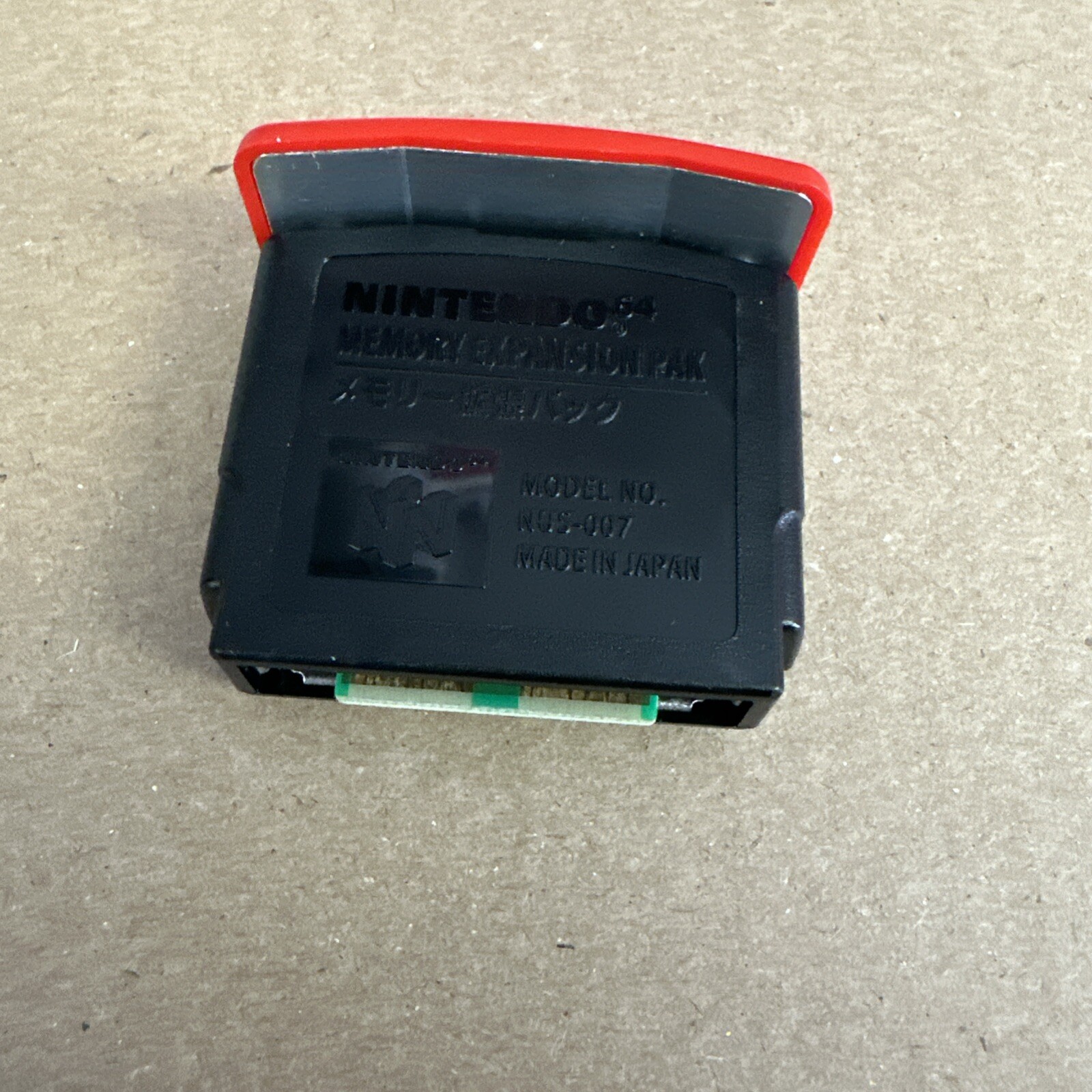 Nintendo 64 Expansion Pak Pack Official N64 Memory Pack OEM NUS-007 REGION FREE