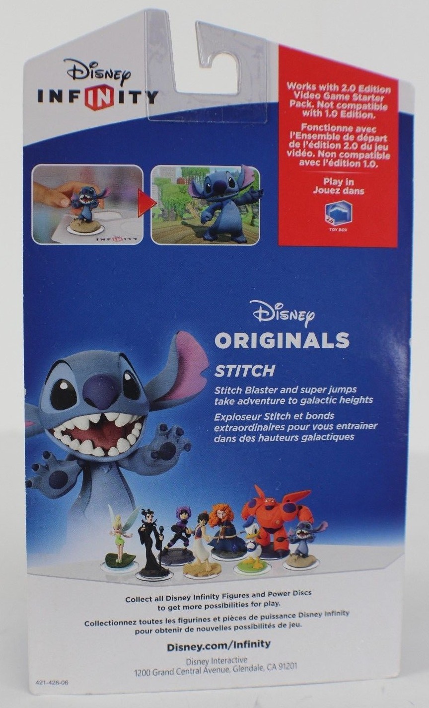 STITCH Figure Disney Infinity Disney Originals 2.0 Edition
