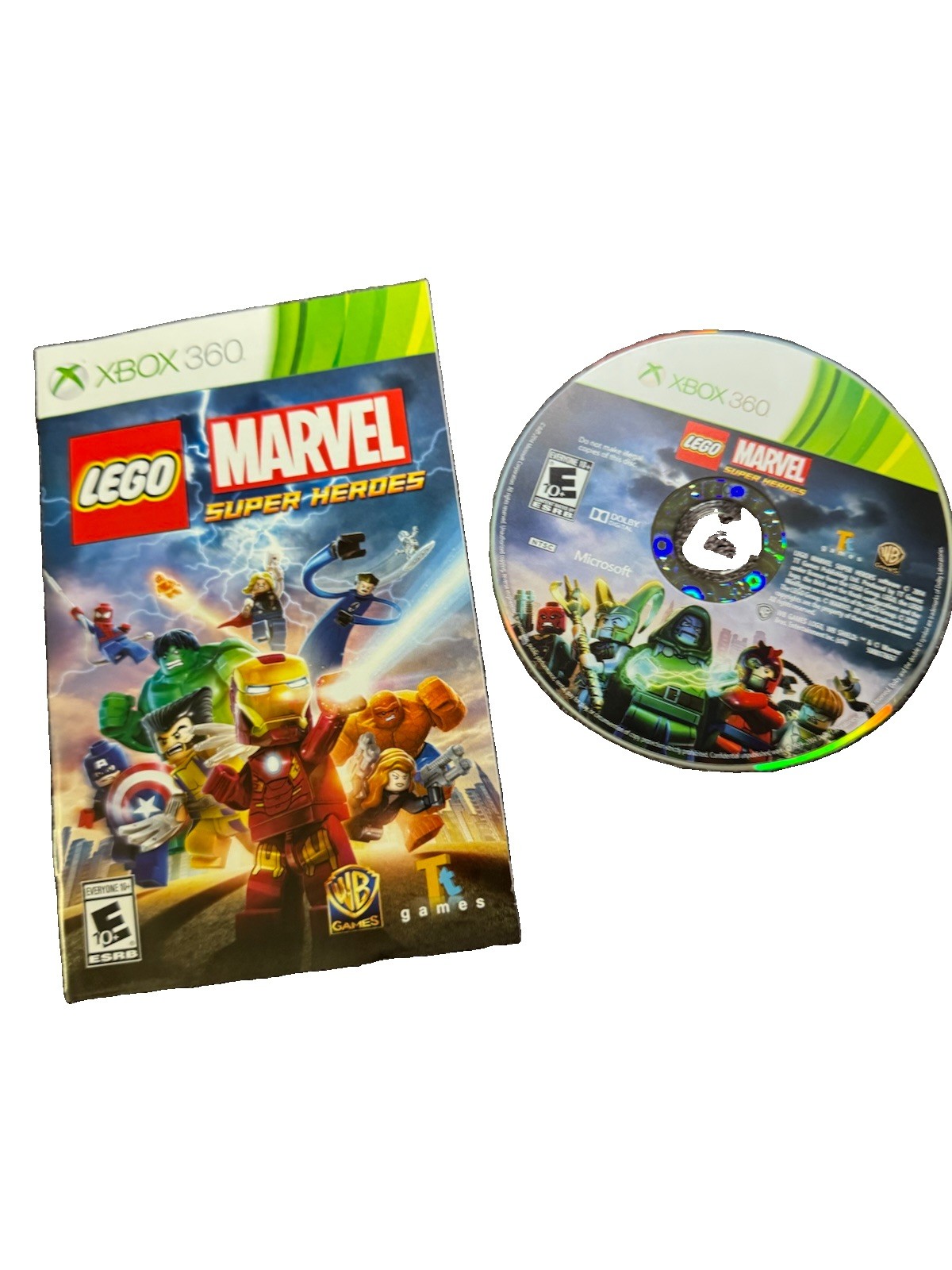 Warner Bros. LEGO Marvel Super Heroes Action Adventure Xbox 360 (pre-owned)