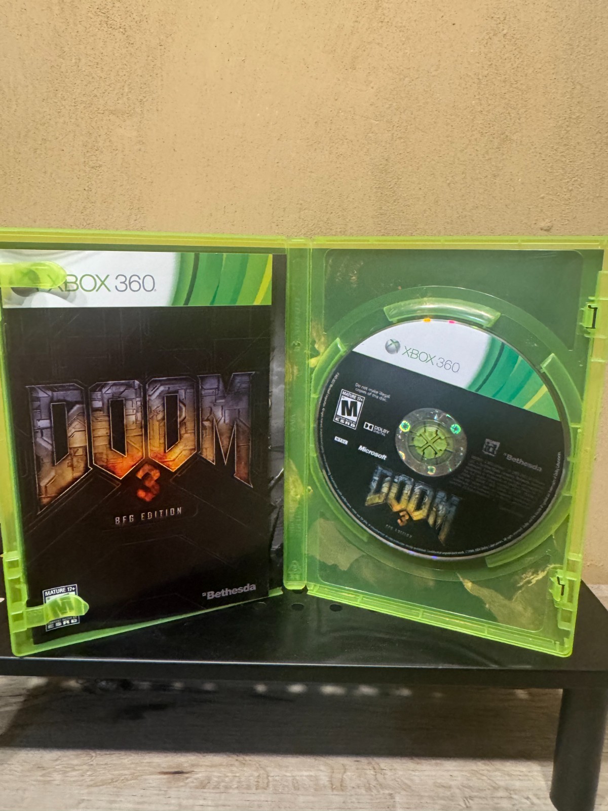Doom 3 – BFG Edition (Microsoft Xbox 360, 2012) CIB W/ Excellent Condition