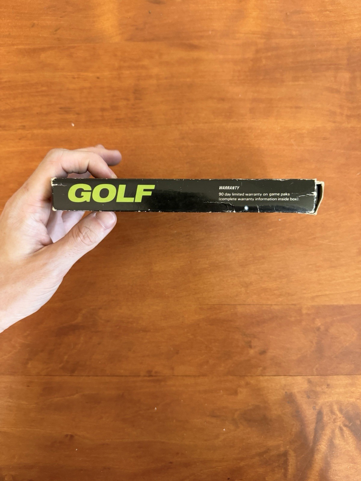 Golf (Nintendo NES) Matte Sticker 5-Screw w/ Hangtab CIB Complete & Tested