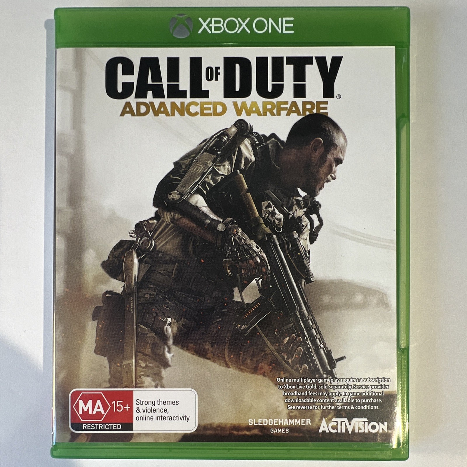 Activision Call of Duty: Advanced Warfare Xbox One PAL MA 15+ 2014 Co-op