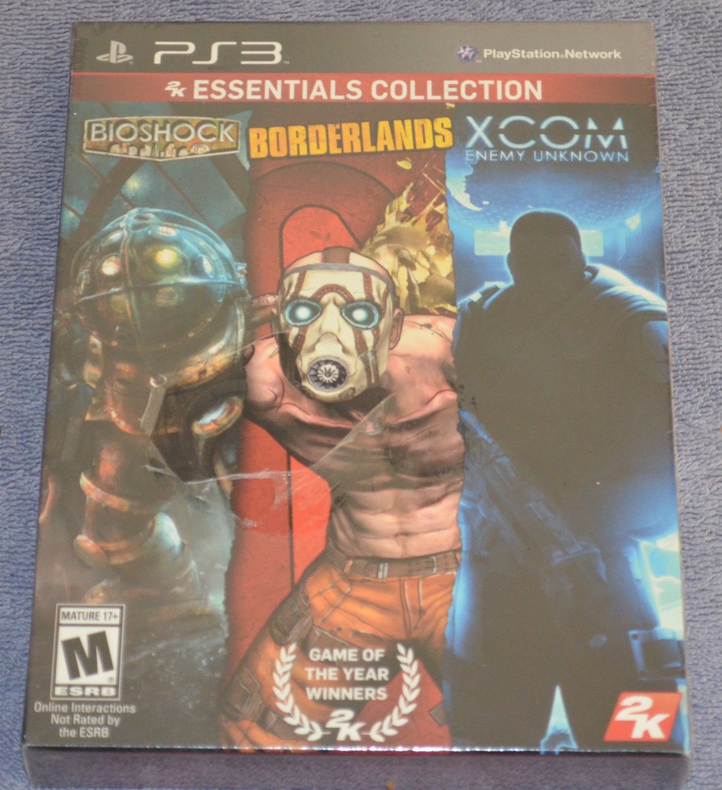 New Playstation 3 PS3 2K Essentials Bioshock/Borderlands/XCOM Sealed Video Game