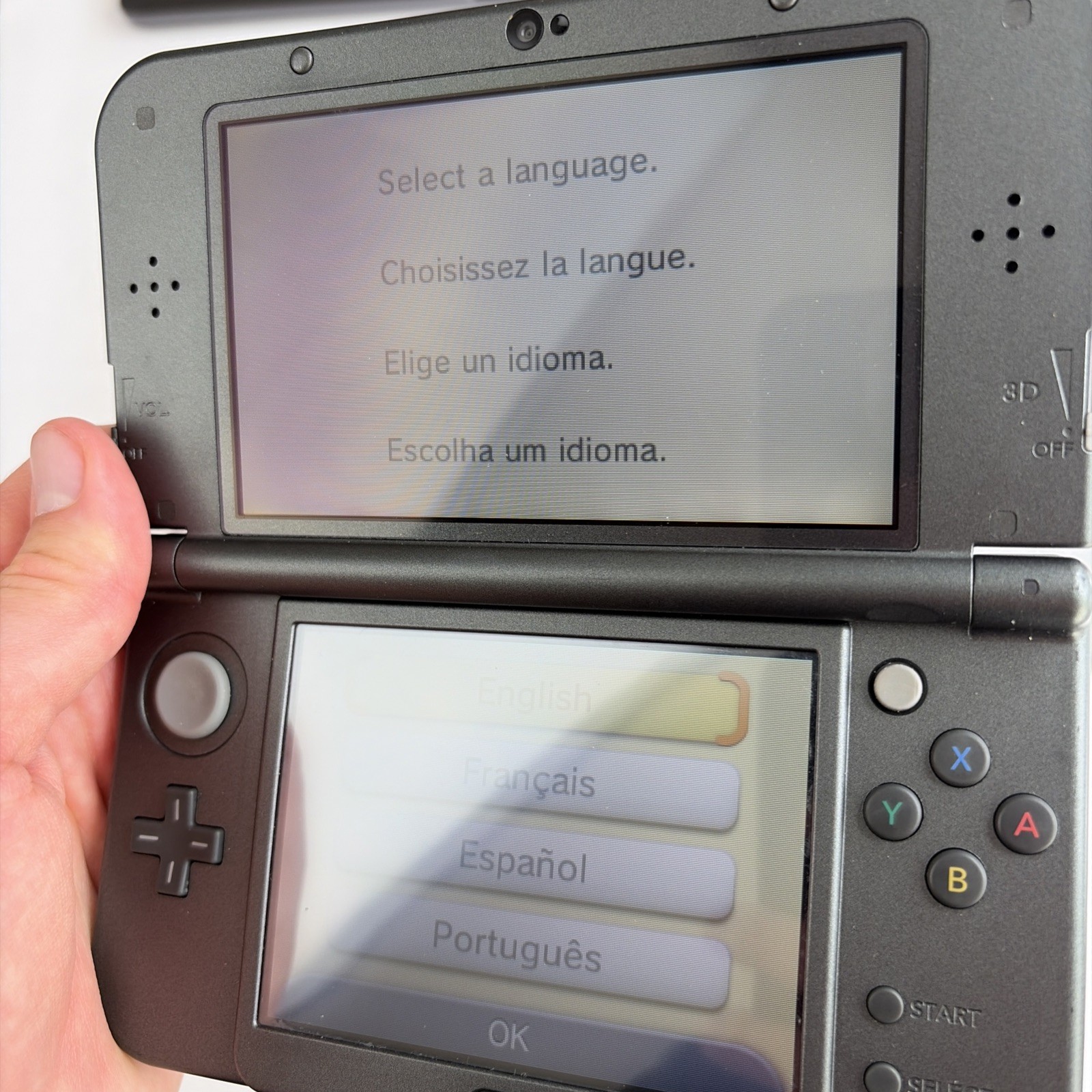Nice! Nintendo New 3DS XL Black Complete Box W Charger Stylus US Model