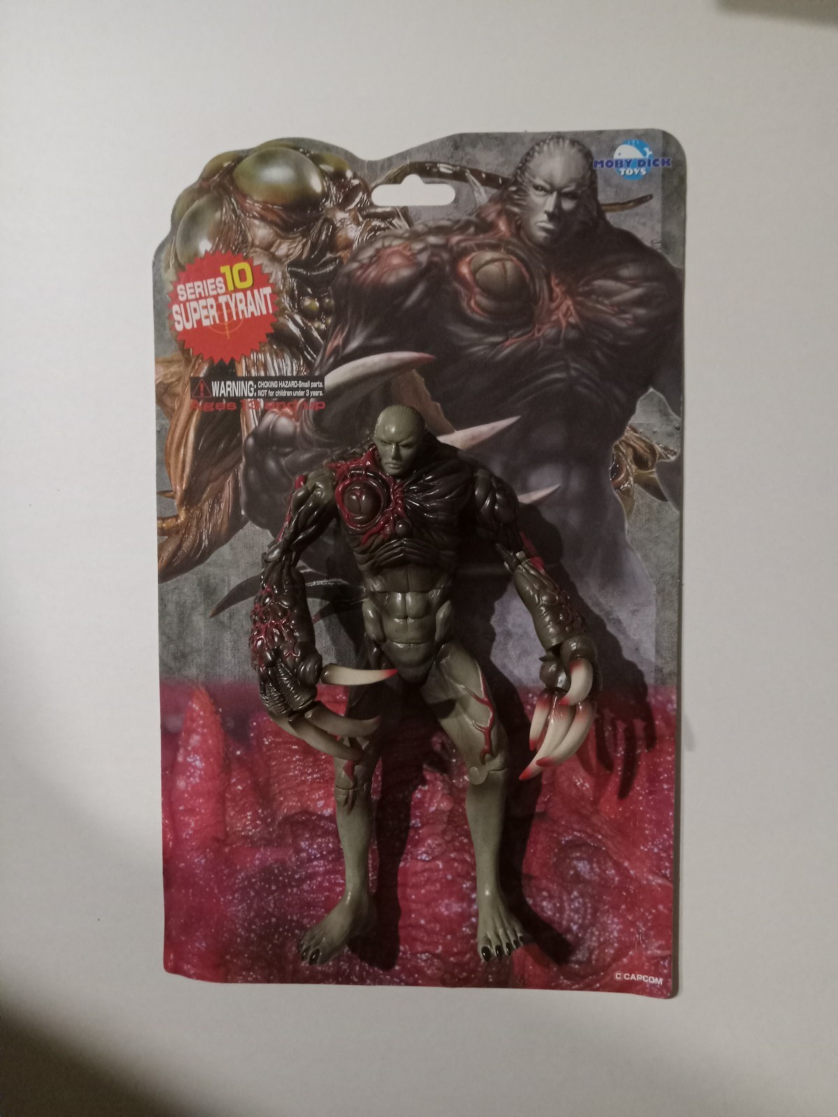 Resident Evil Biohazard 3 Nemesis Super Tyrant Action Figure Series 10 Moby Dick