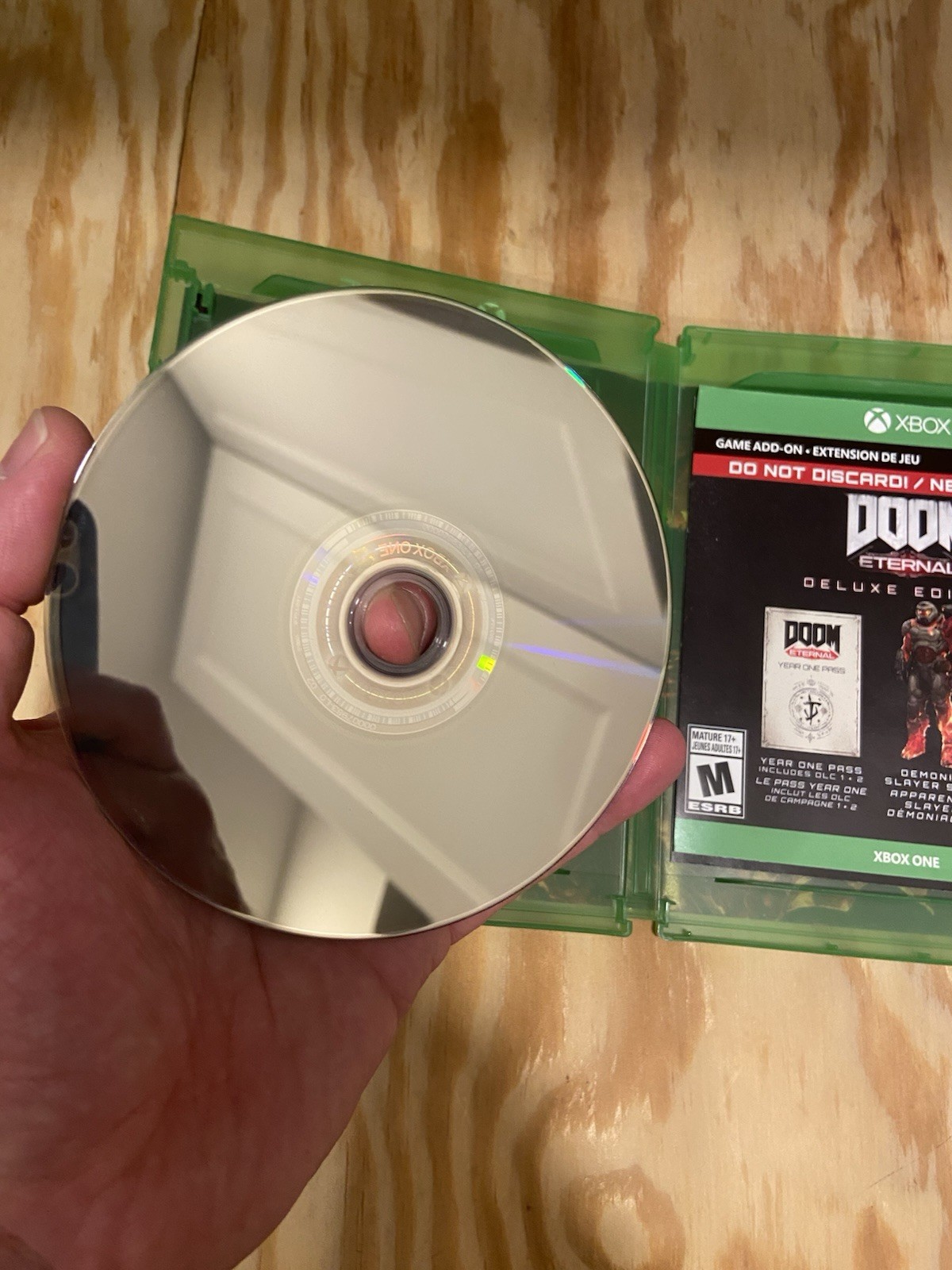 Doom Eternal-Xbox One/X/Series X-Deluxe Edition-CIB-TESTED & WORKING